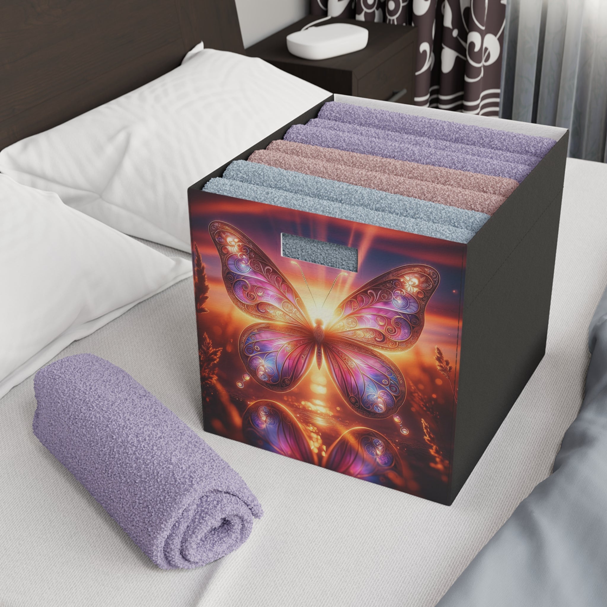 Pink butterfly - Storage Box