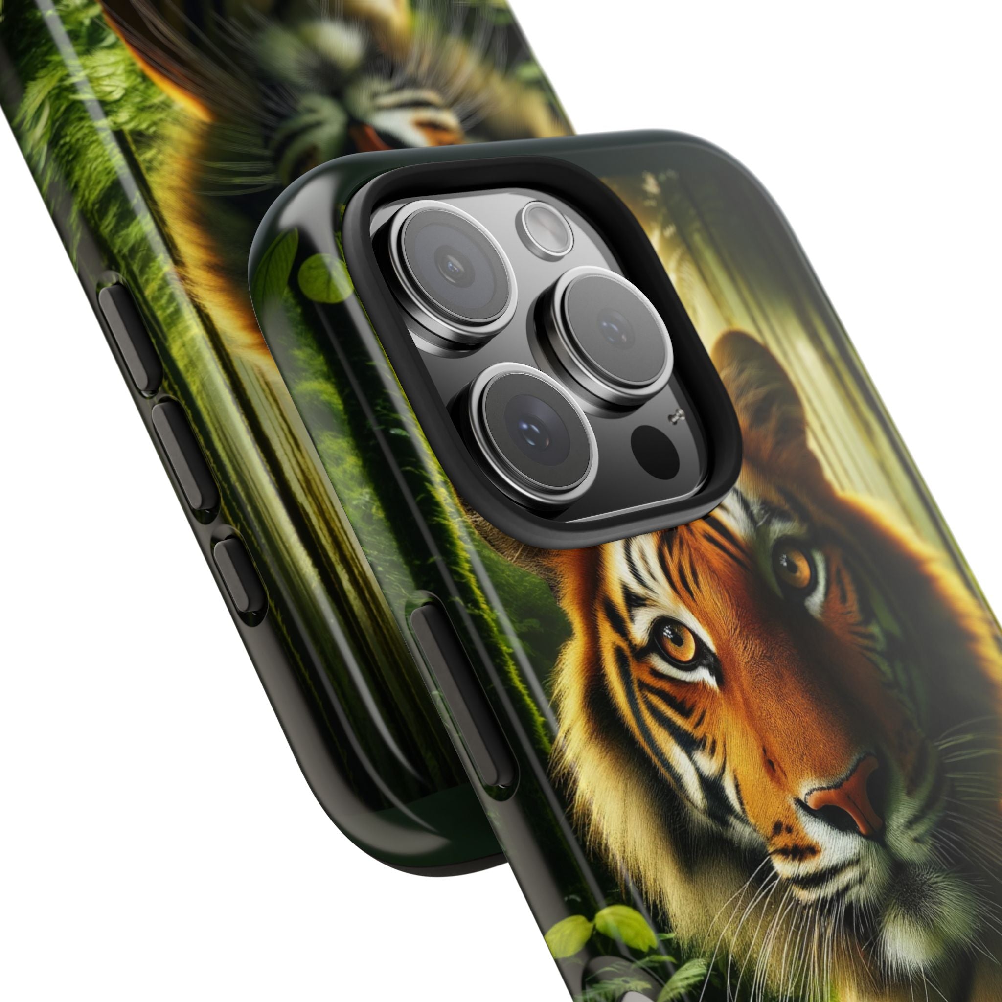 Curious Tiger - Tough Phone Case
