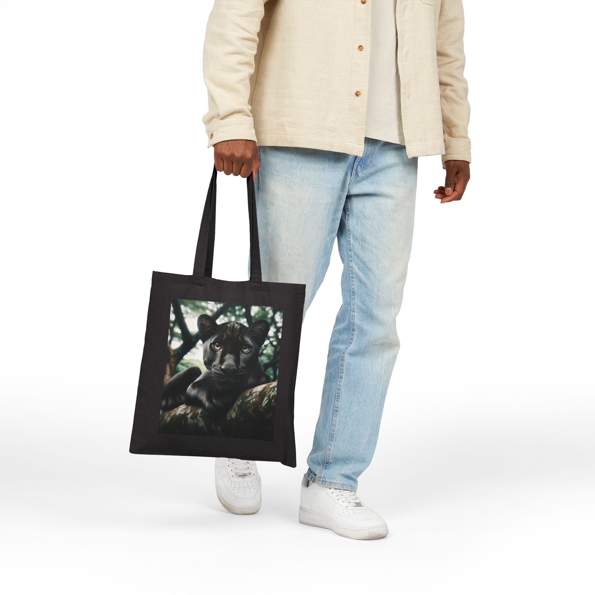 Black Panther - Cotton Canvas Tote Bag