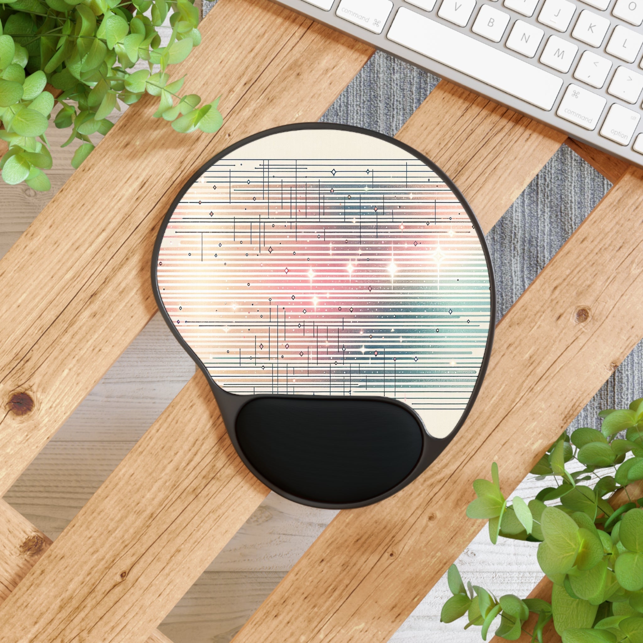 Mouse Pad With Wrist Rest