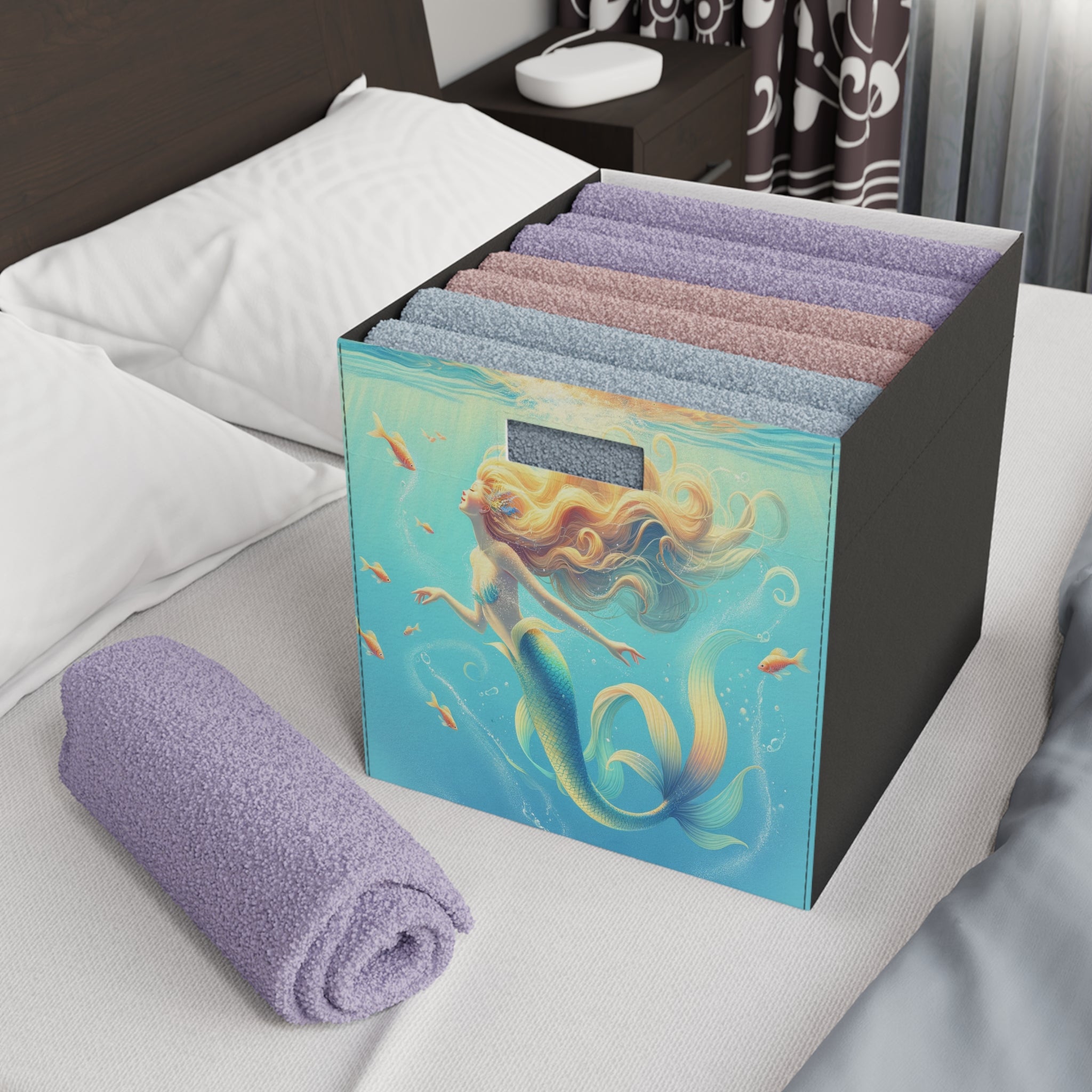 Mermaid with blond hair - Storage Box