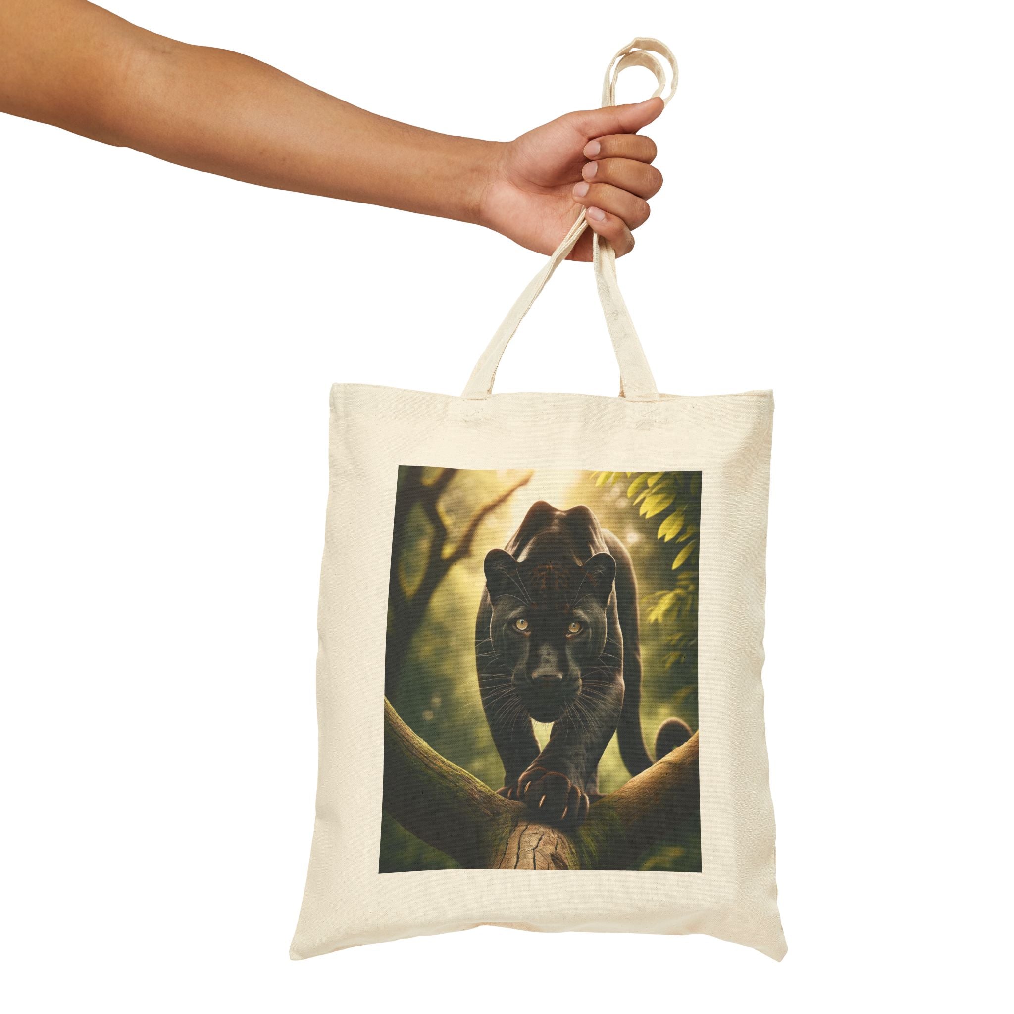 Black Panther - Cotton Canvas Tote Bag