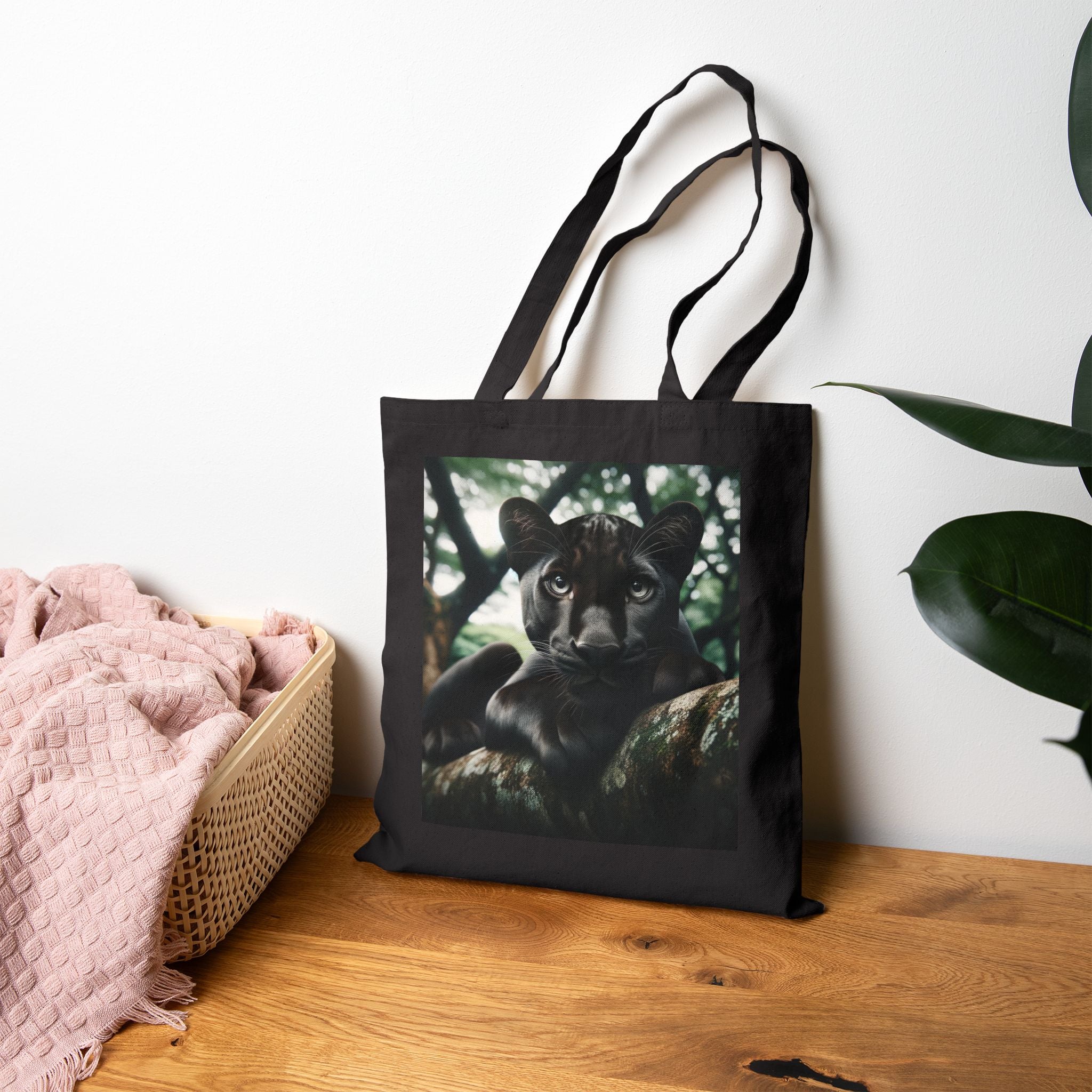 Black Panther - Cotton Canvas Tote Bag