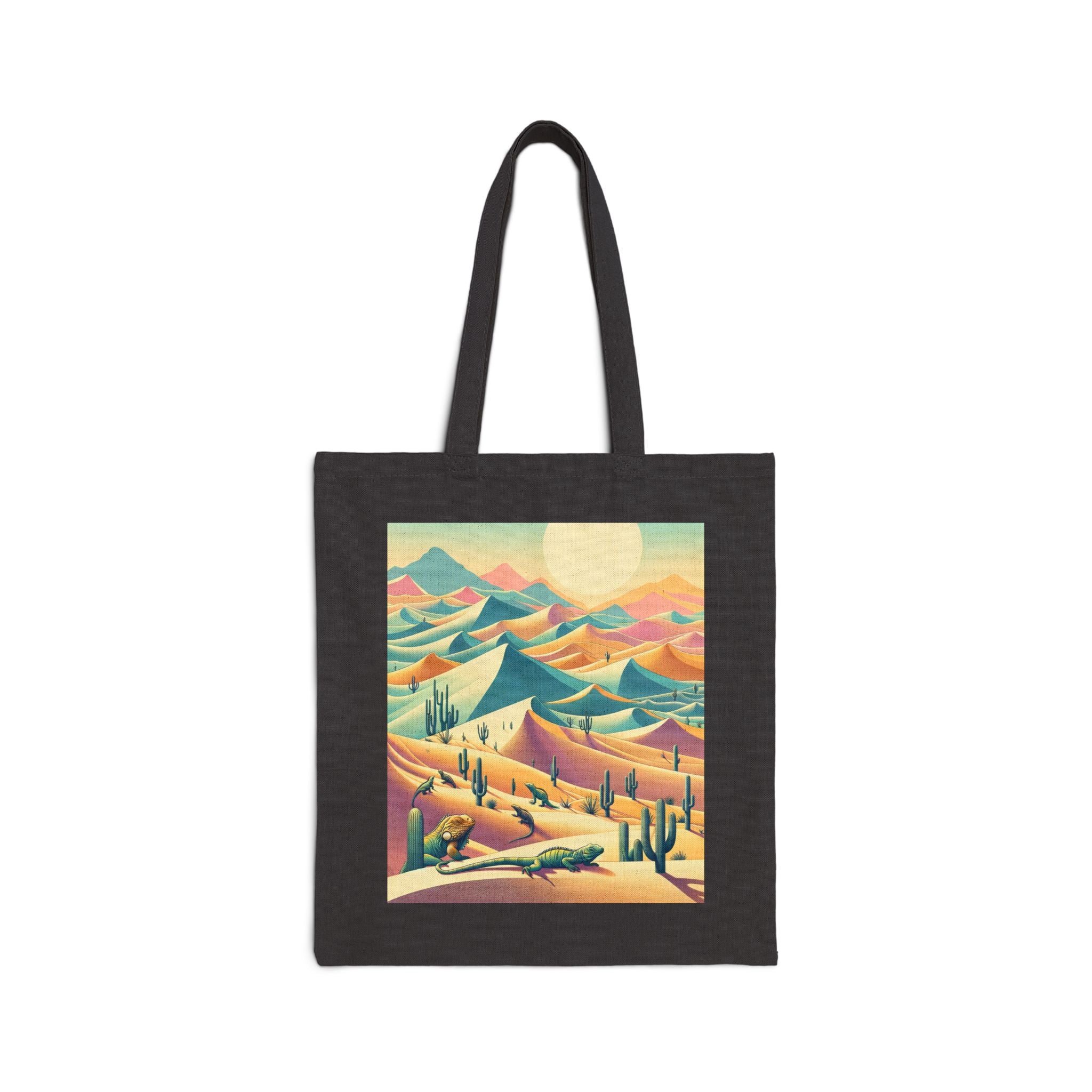 Desert Landscape - Cotton Canvas Tote Bag