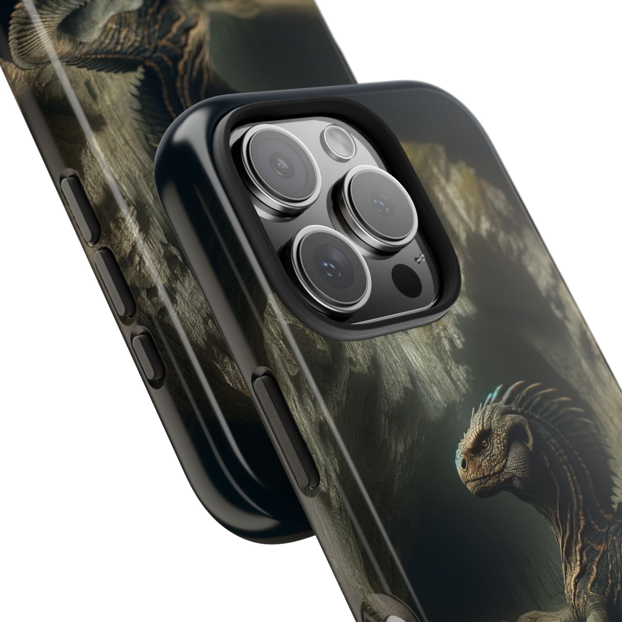 Basilisk in a cave - Tough Phone Case