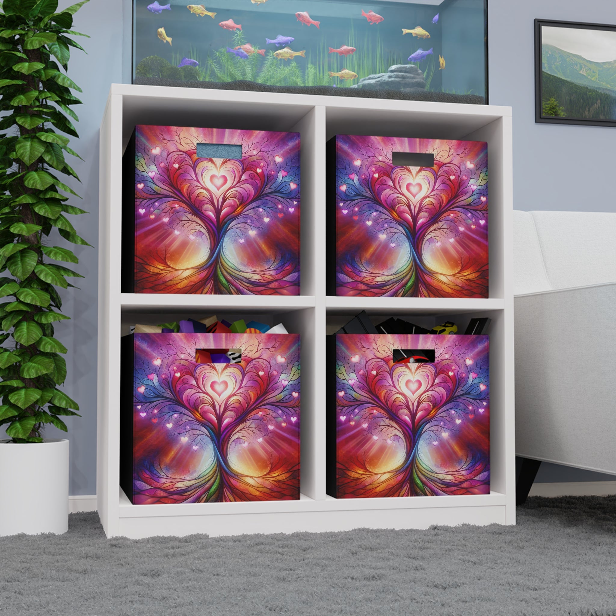 Tree with hearts 2 - Storage Box