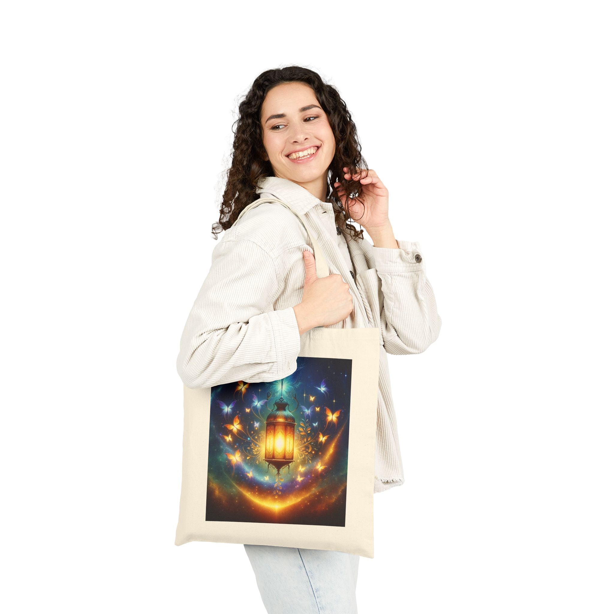 Dreamy Lantern - Cotton Canvas Tote Bag