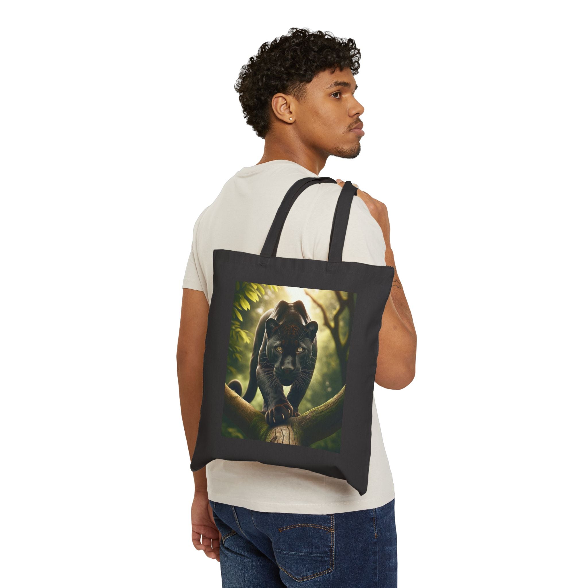 Black Panther - Cotton Canvas Tote Bag
