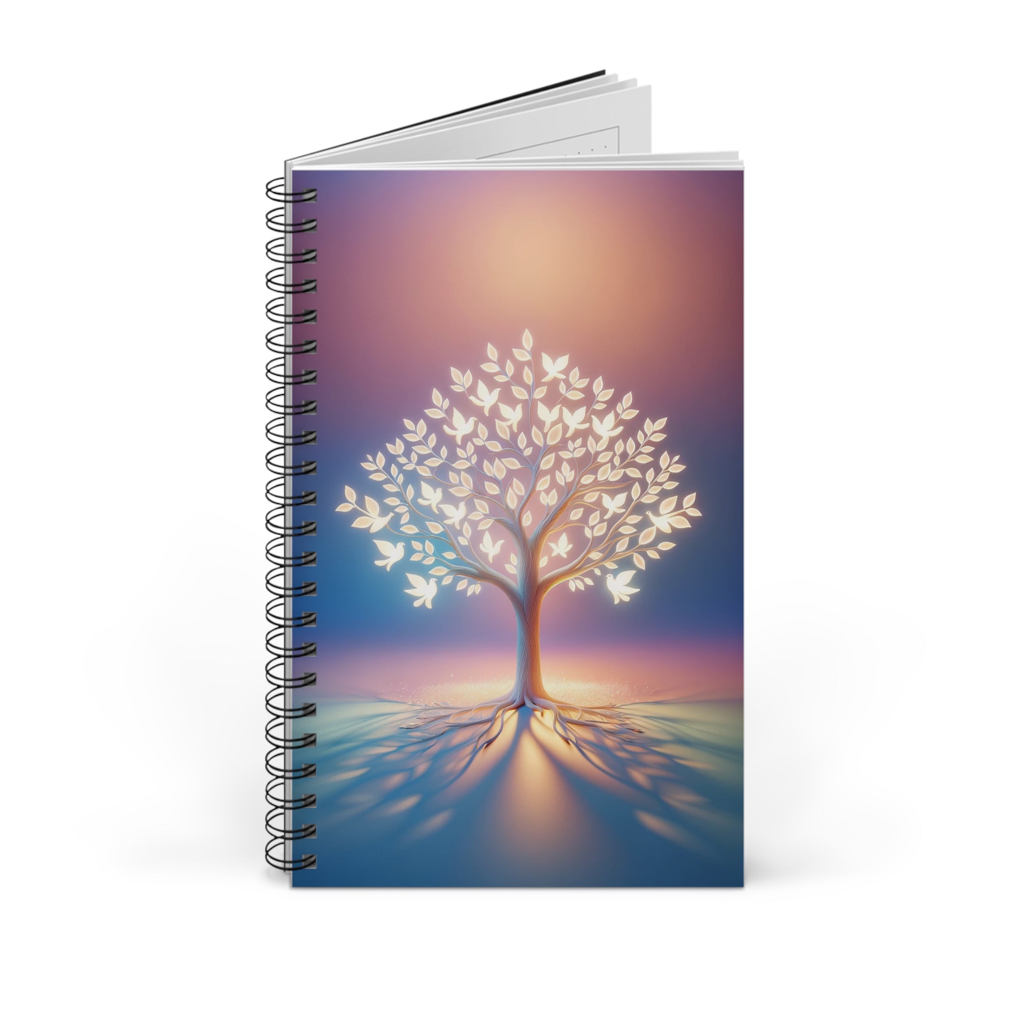 Tree with golden leaves - Spiral Journal (EU)
