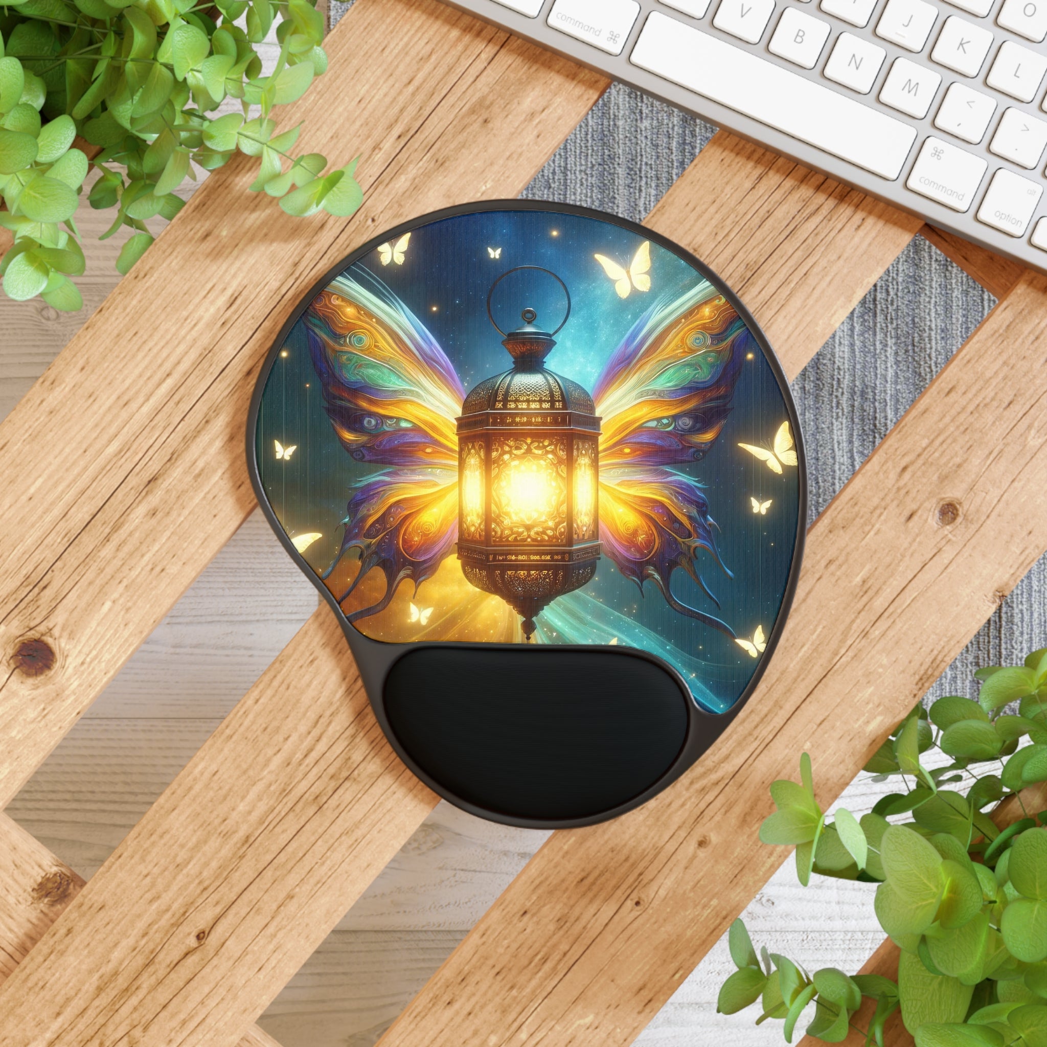 Mouse Pad With Wrist Rest