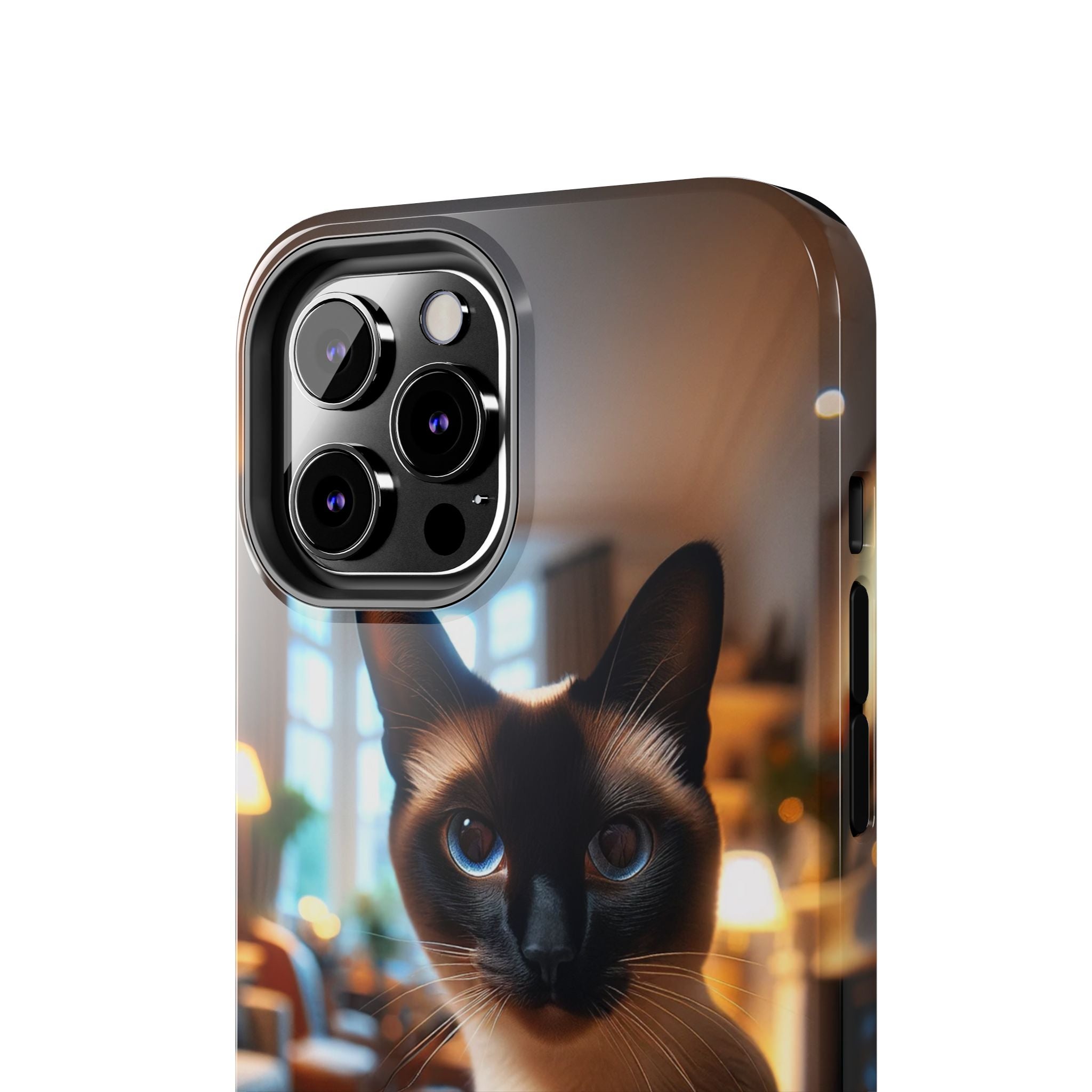 Curious cat - Tough Phone Case