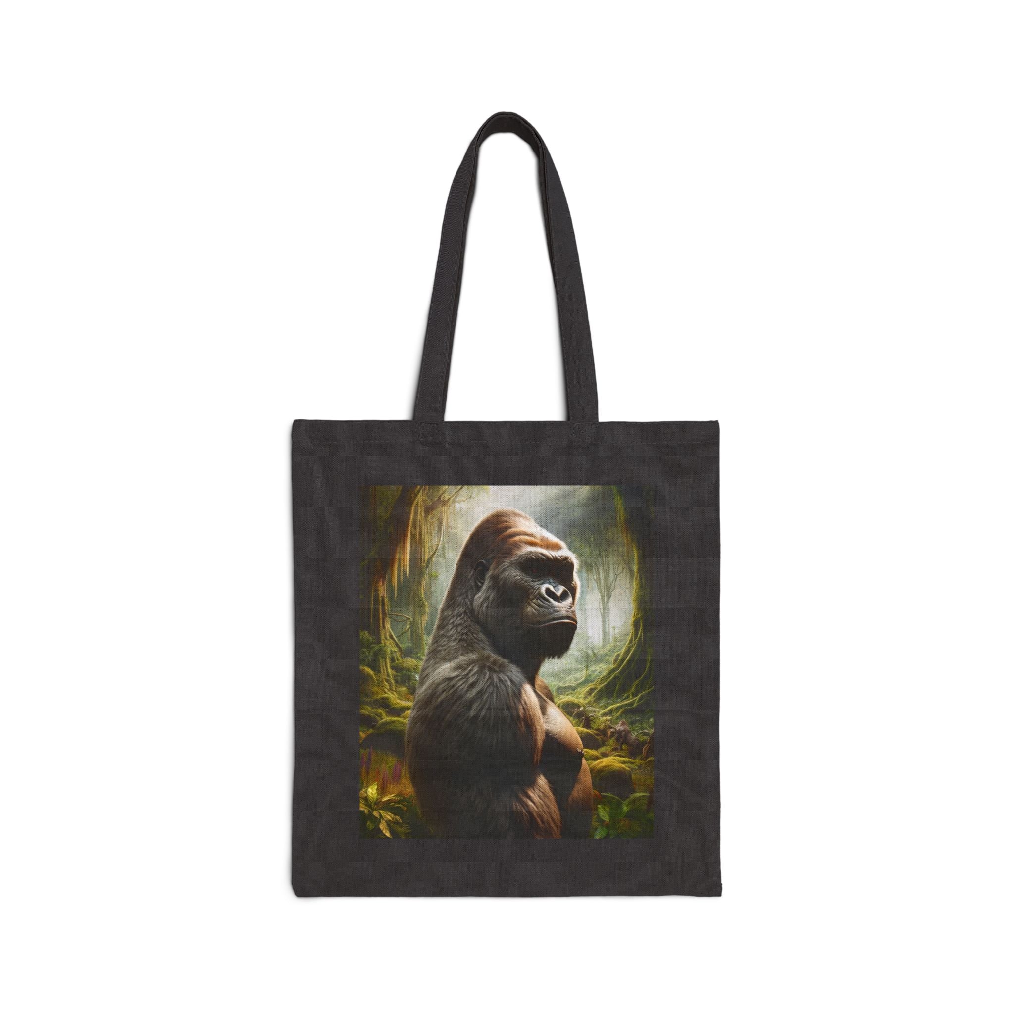 Gorilla Art - Cotton Canvas Tote Bag
