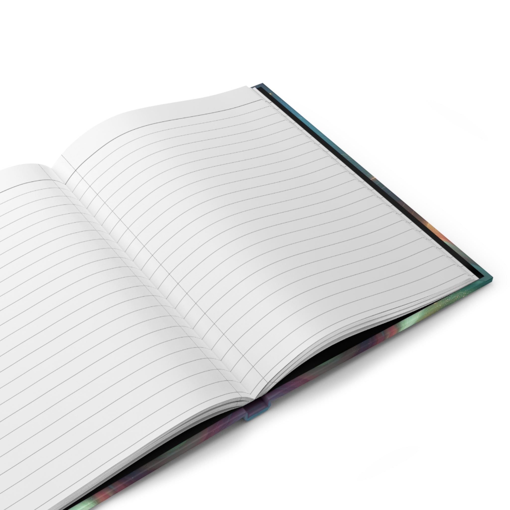 Unique flower design - Hardcover Notebook