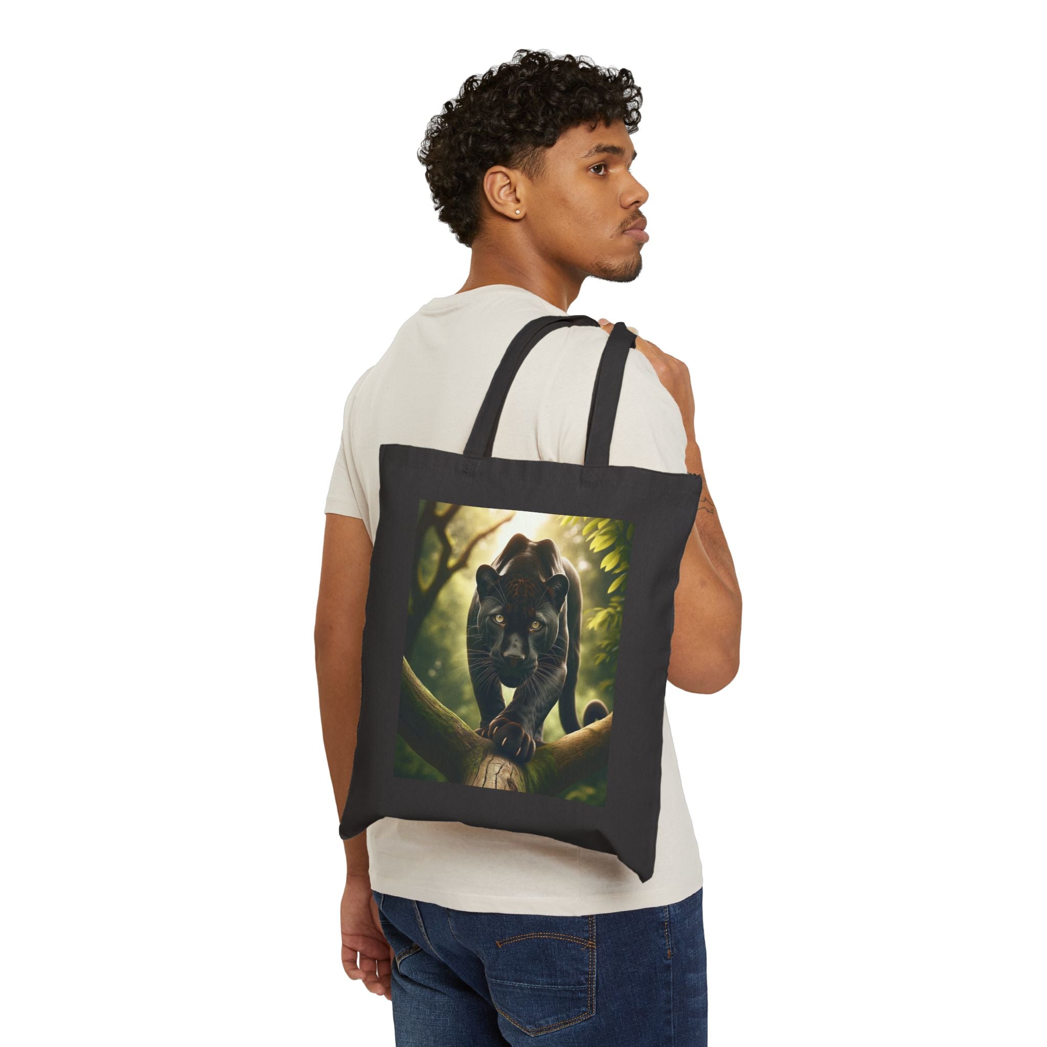 Black Panther - Cotton Canvas Tote Bag
