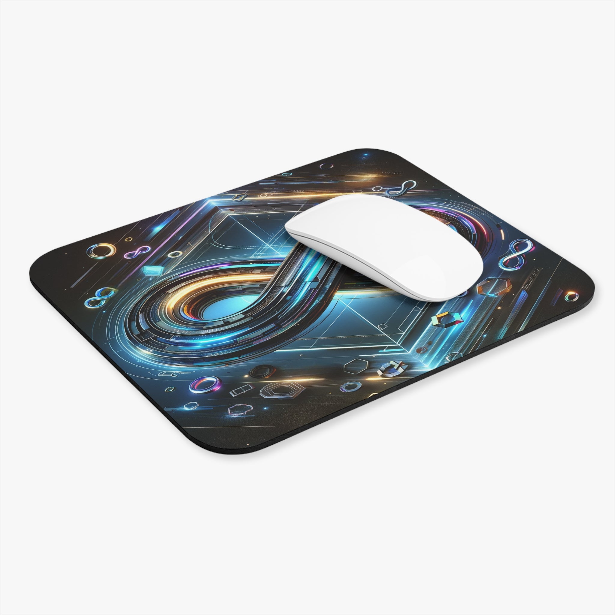 Techy infinity design - Mouse Pad (Rectangle)