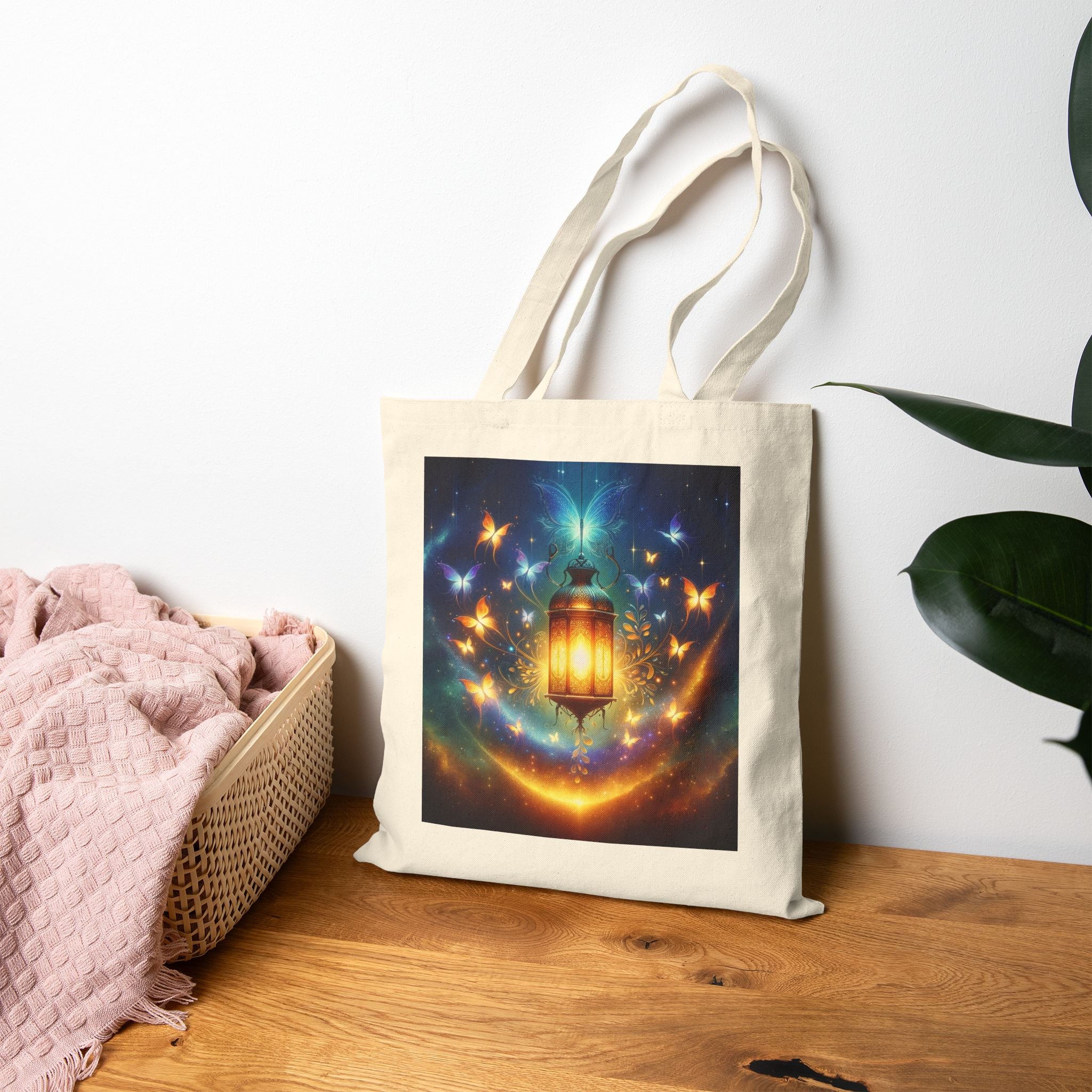 Dreamy Lantern - Cotton Canvas Tote Bag