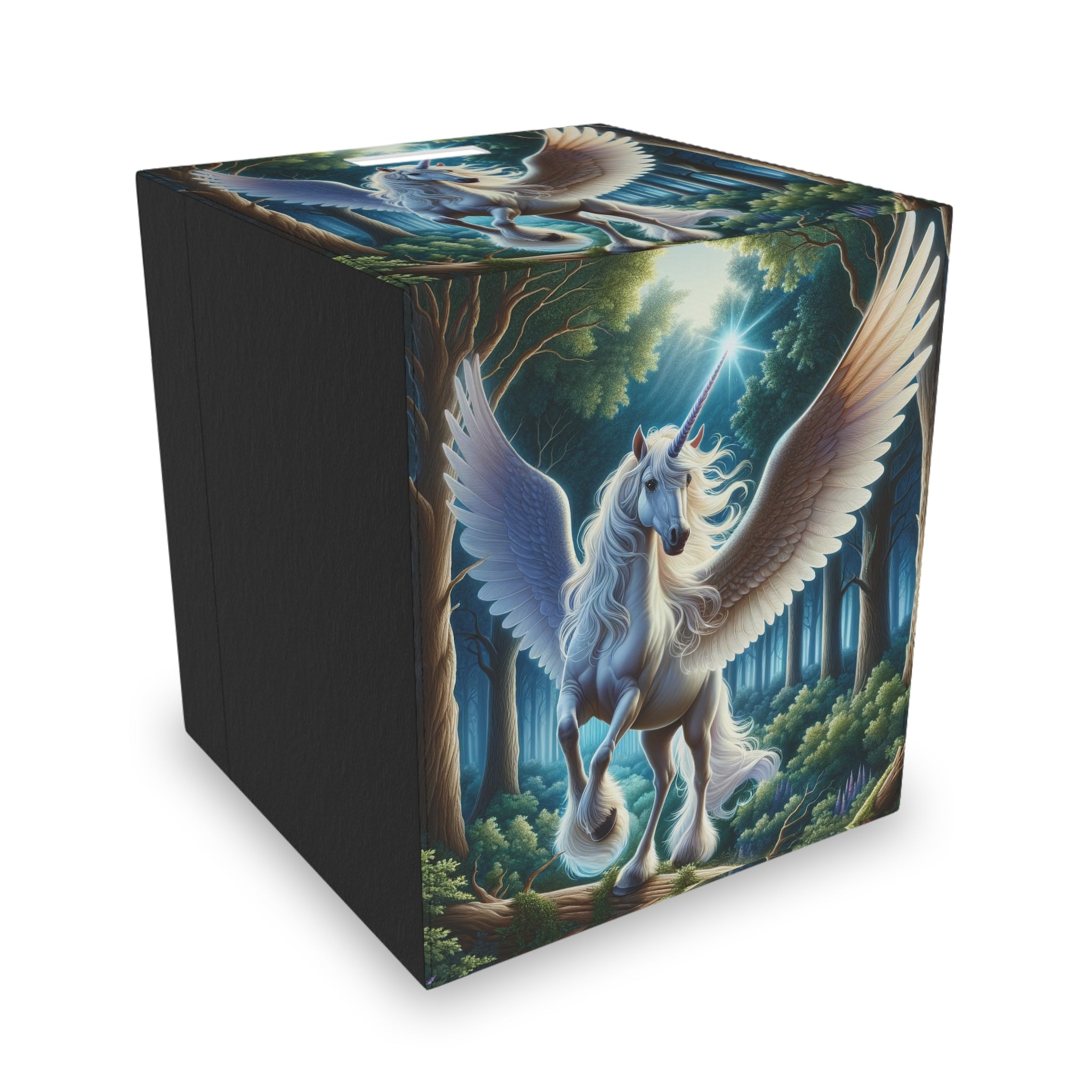 Unicorn with widespread wings - Storage Box