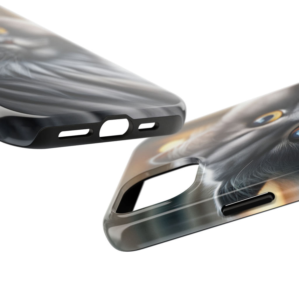 Grey cat - Tough Phone Case