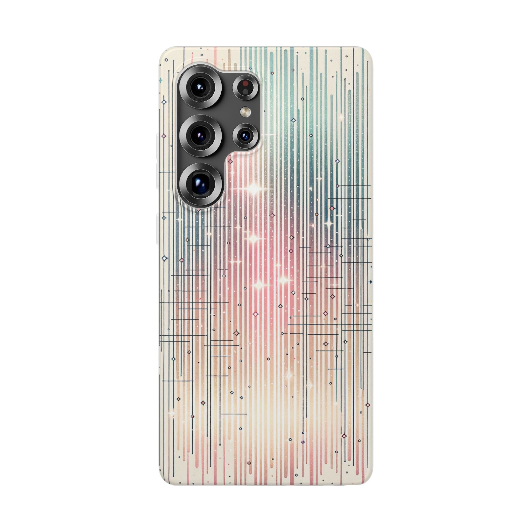 Pastel Lines- Flexi Case (Samsung only)