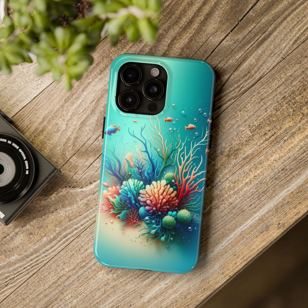 Phone Case Coral Reef Design