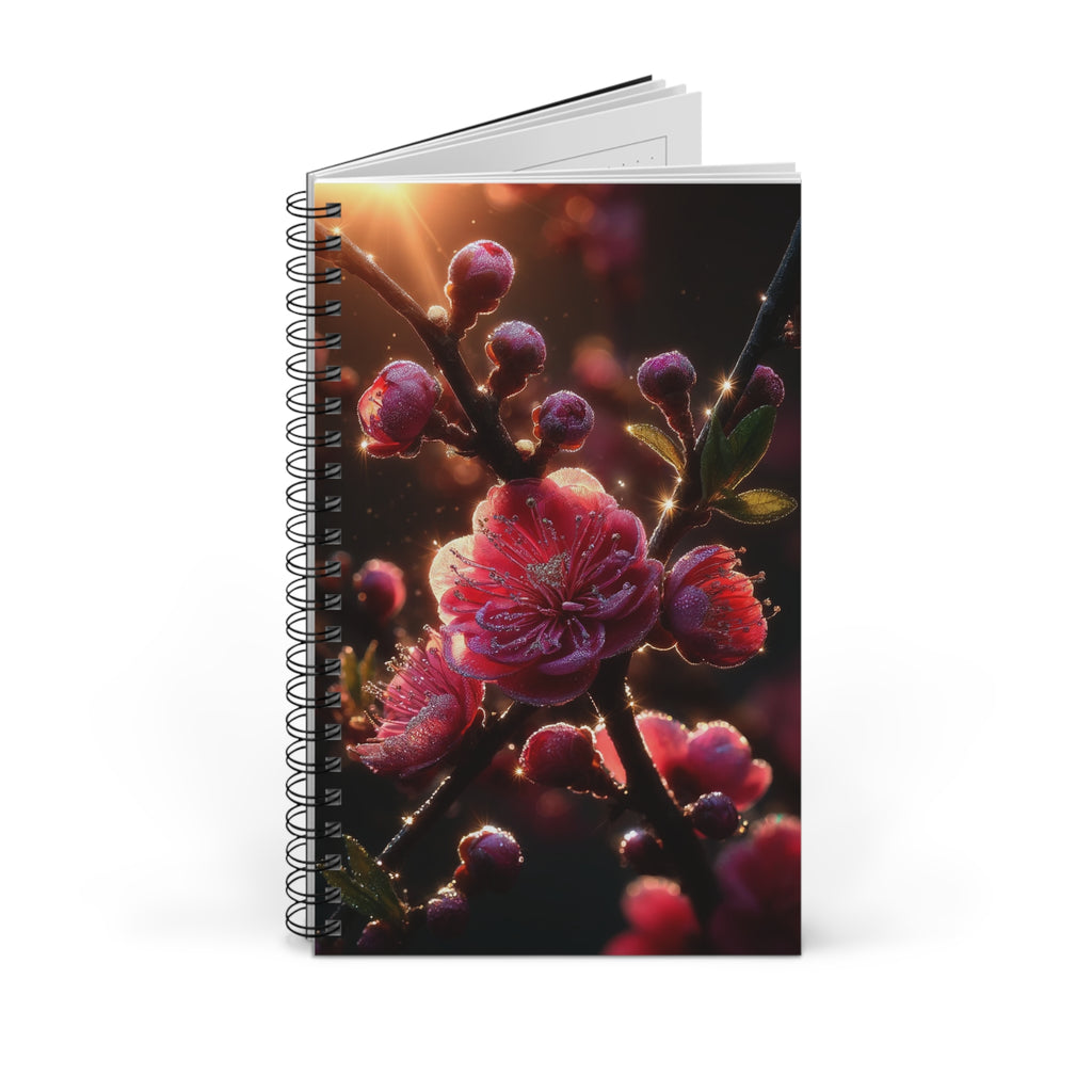 Pink-coloured diamond flowers (4) - Spiral Journal