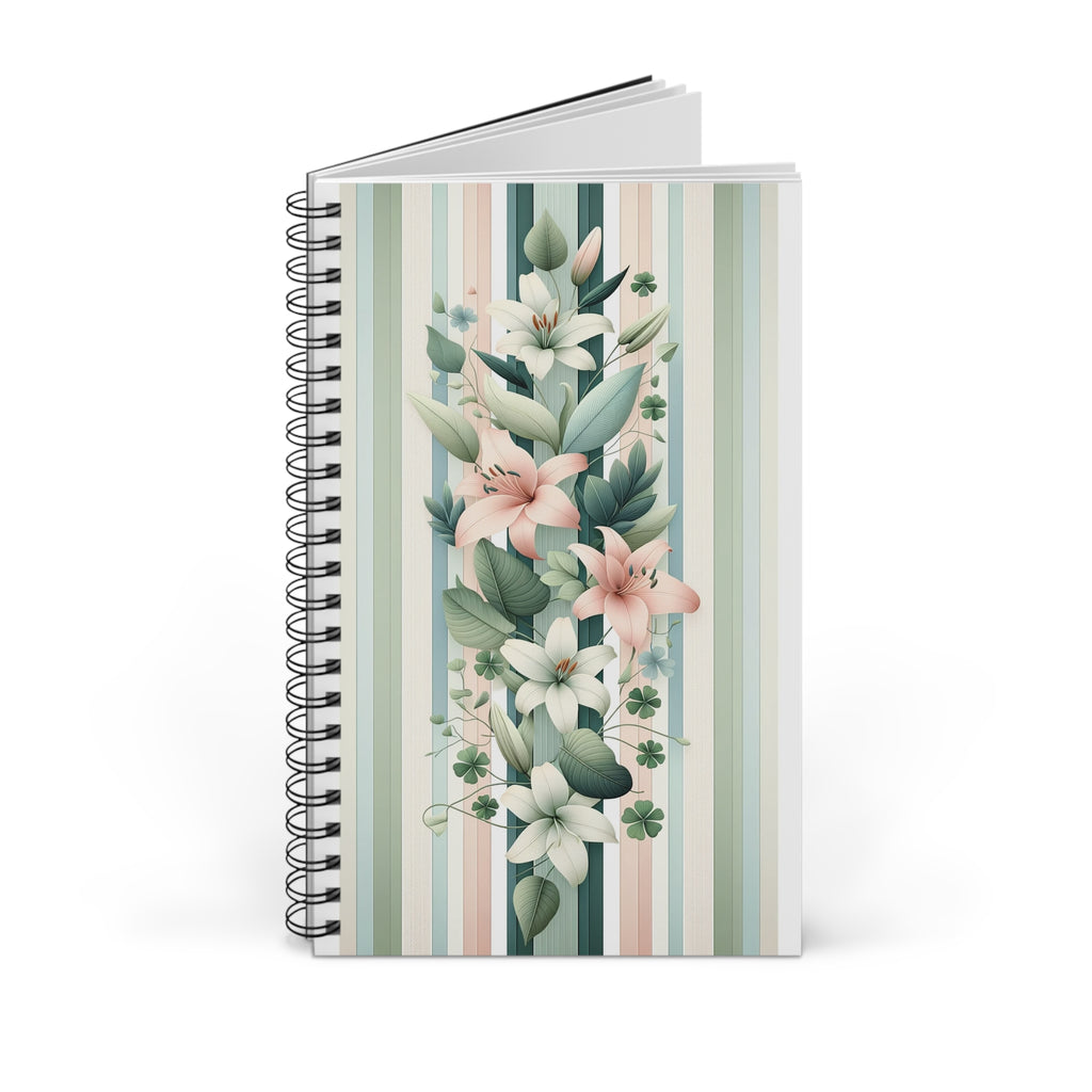 Lillies Pastel 2- Spiral Journal (EU)