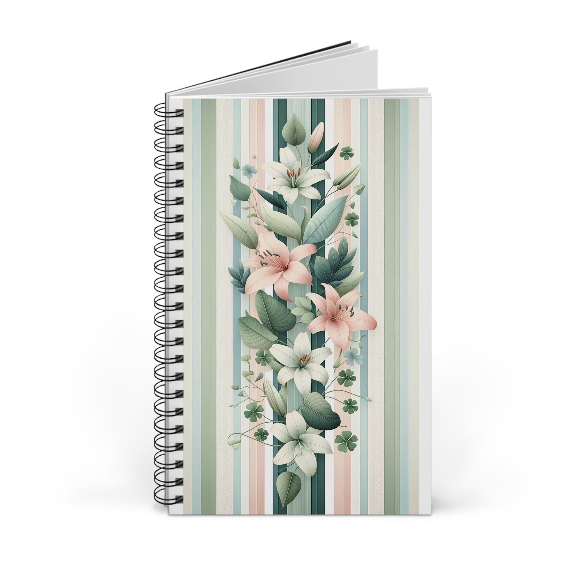 Lillies Pastel 2- Spiral Journal (EU)