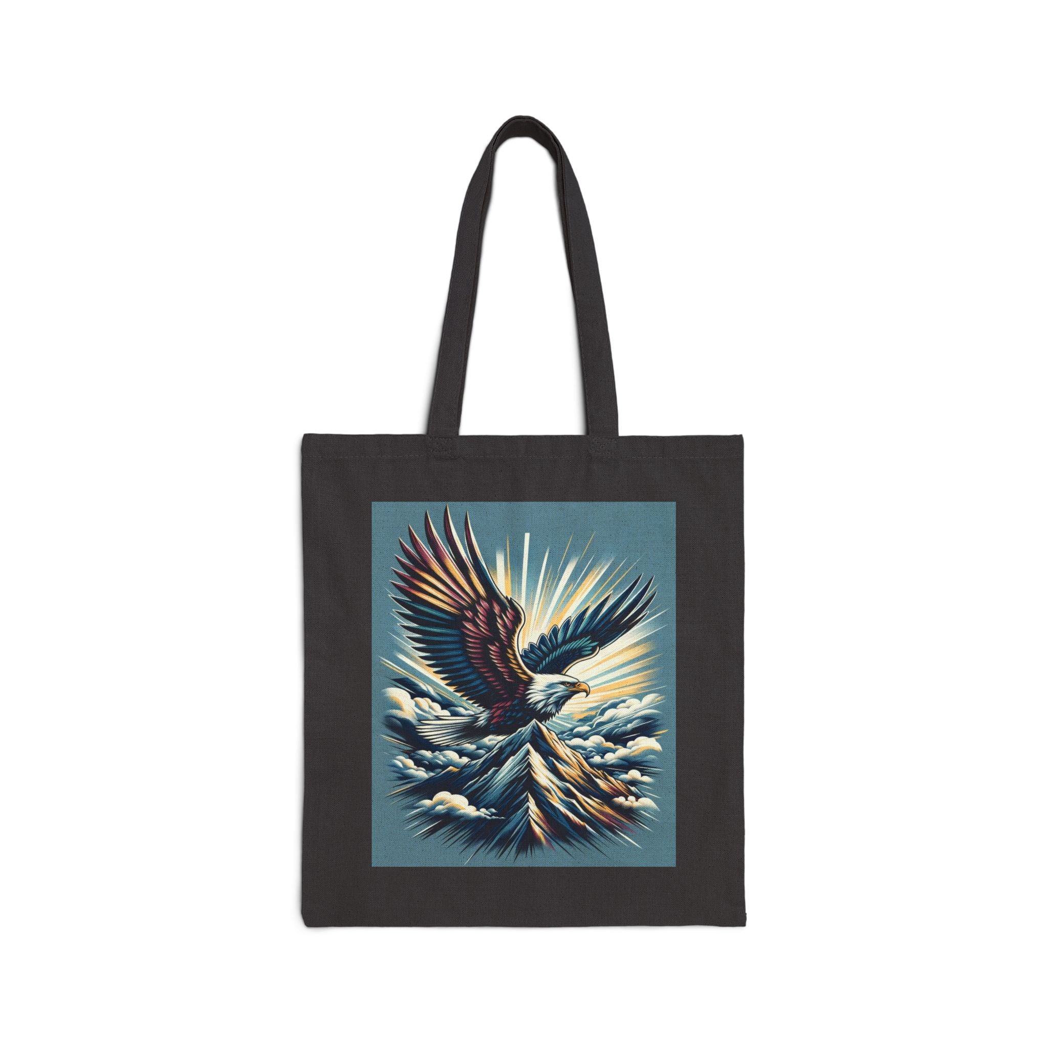 Majestic Eagle - Cotton Canvas Tote Bag