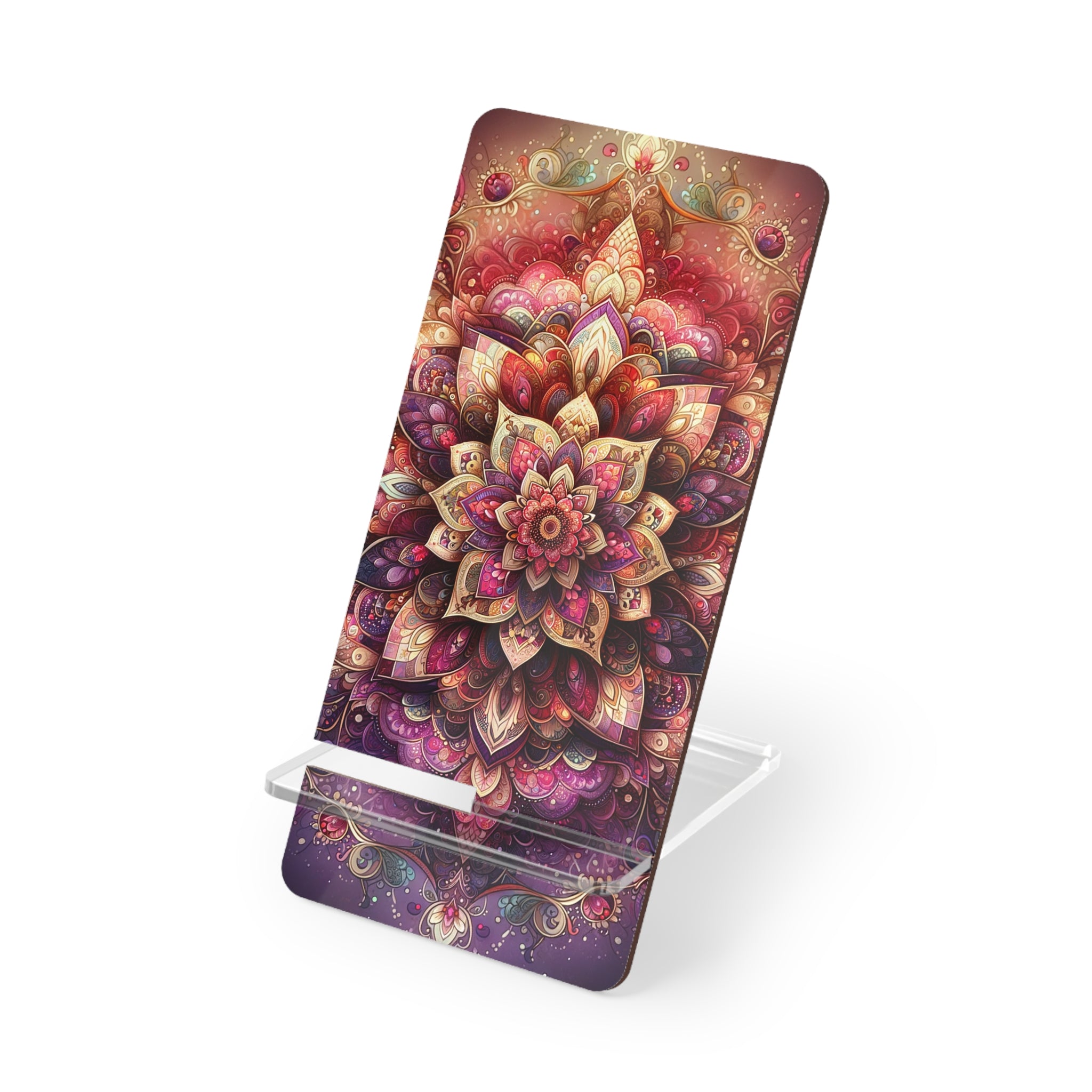 Pink Mandala design - Smartphone Stand