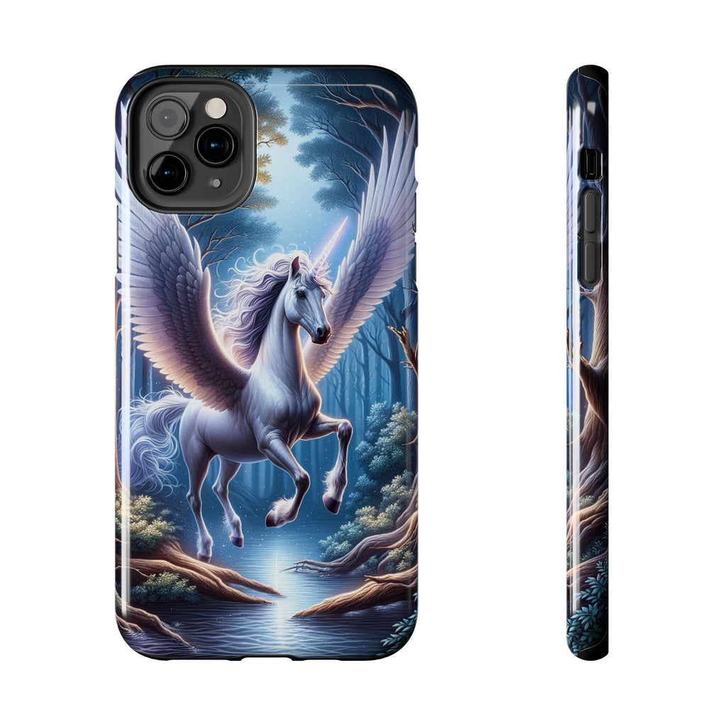 Phone Case - Unicorn Landing in Magical Forest