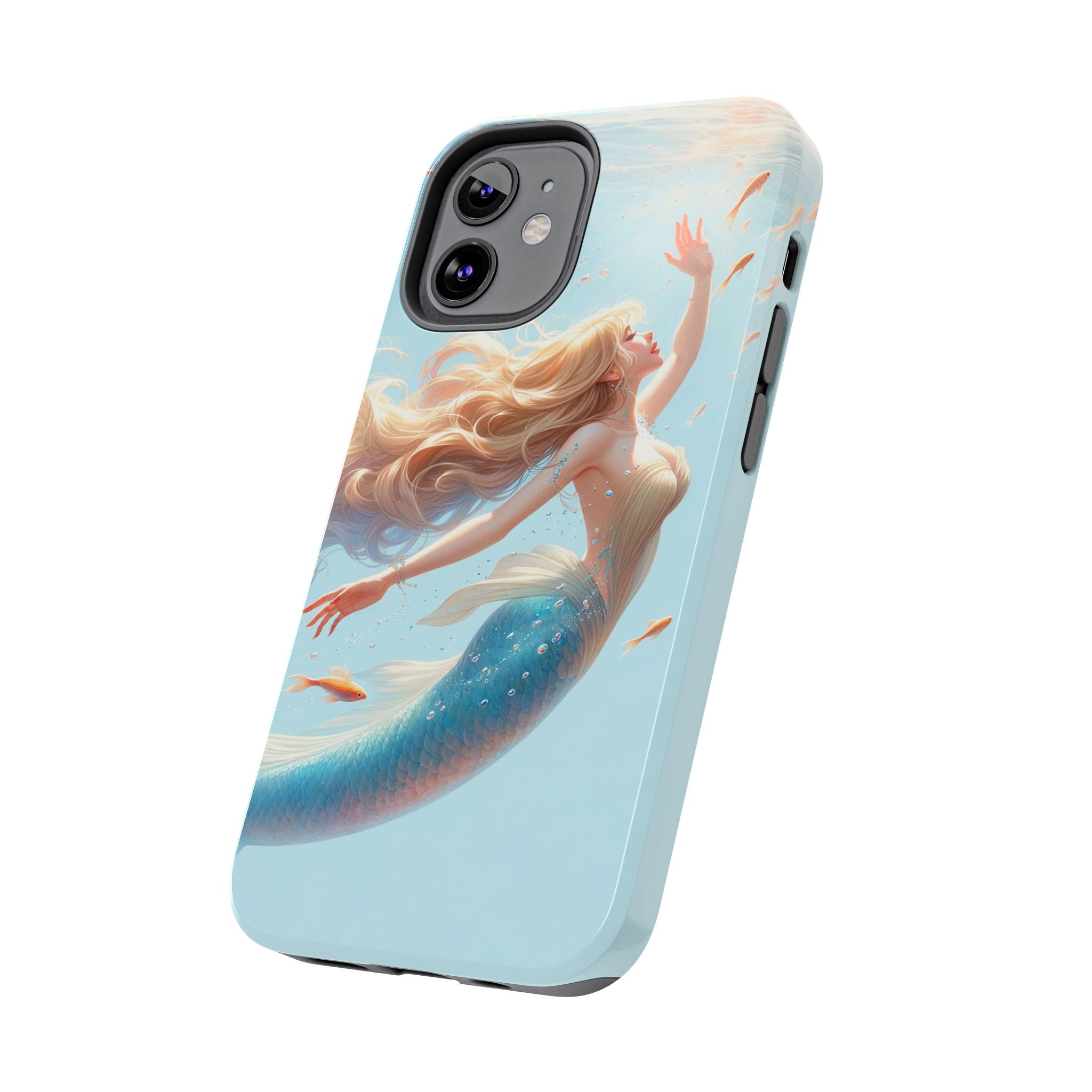 Blond mermaid - Tough Phone Case