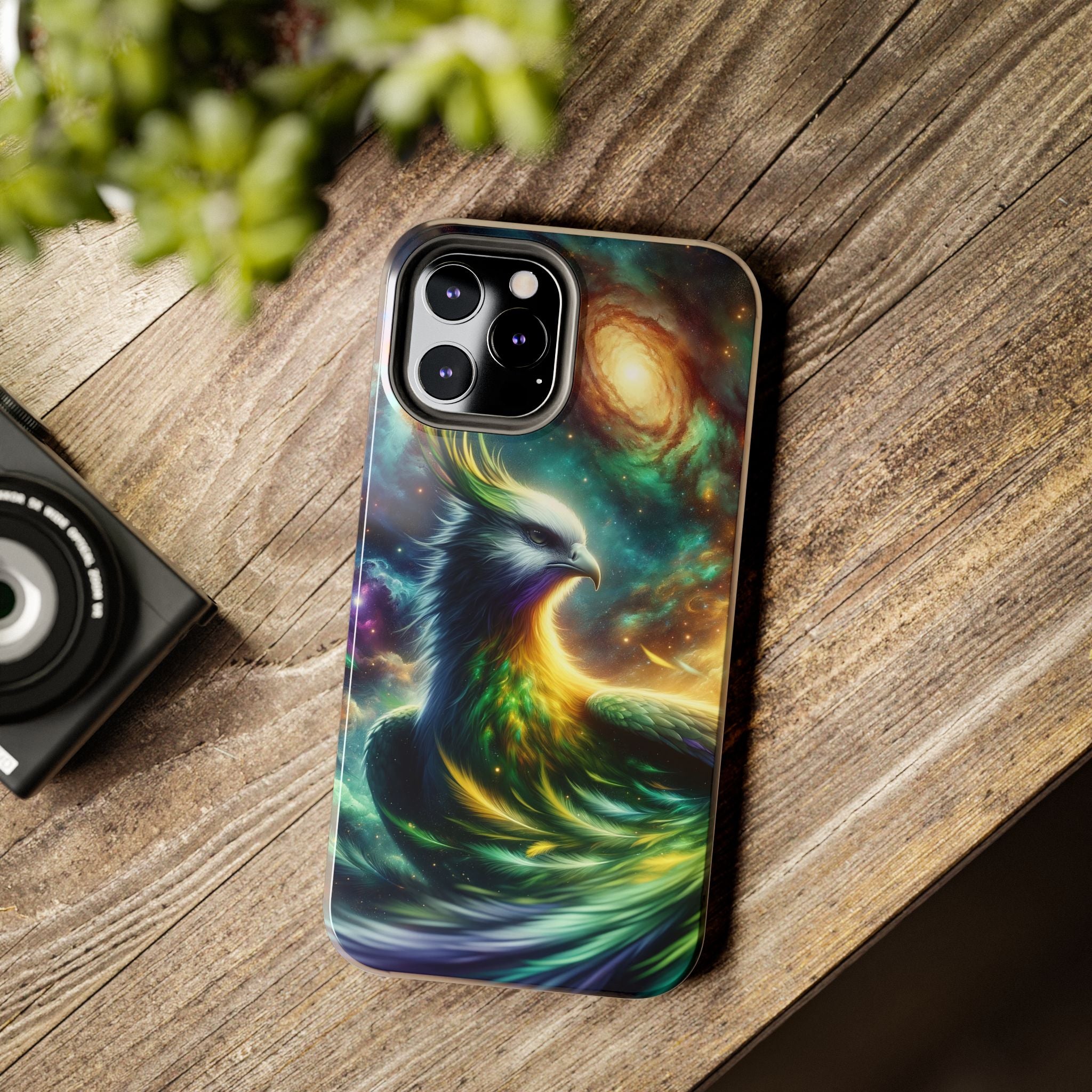 Phone Cases - Green Phoenix Design