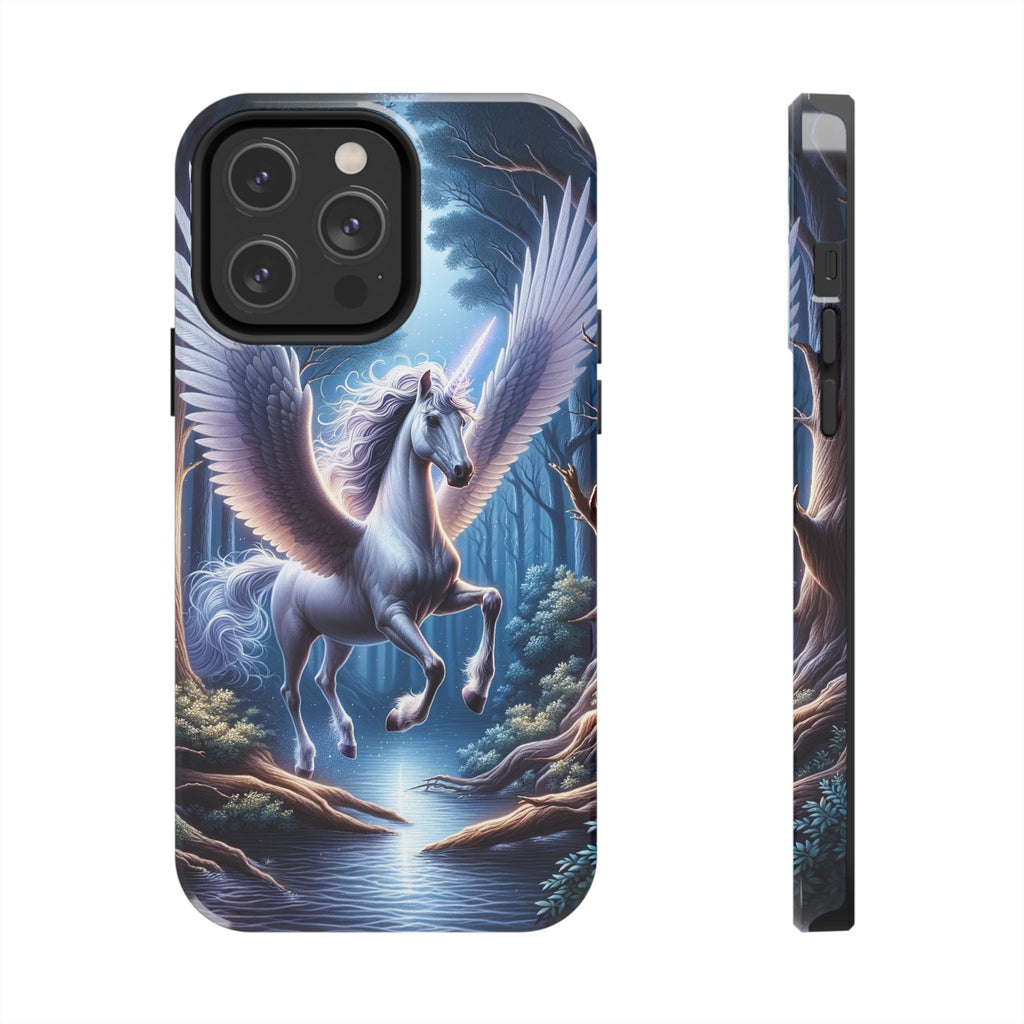 Phone Case - Unicorn Landing in Magical Forest