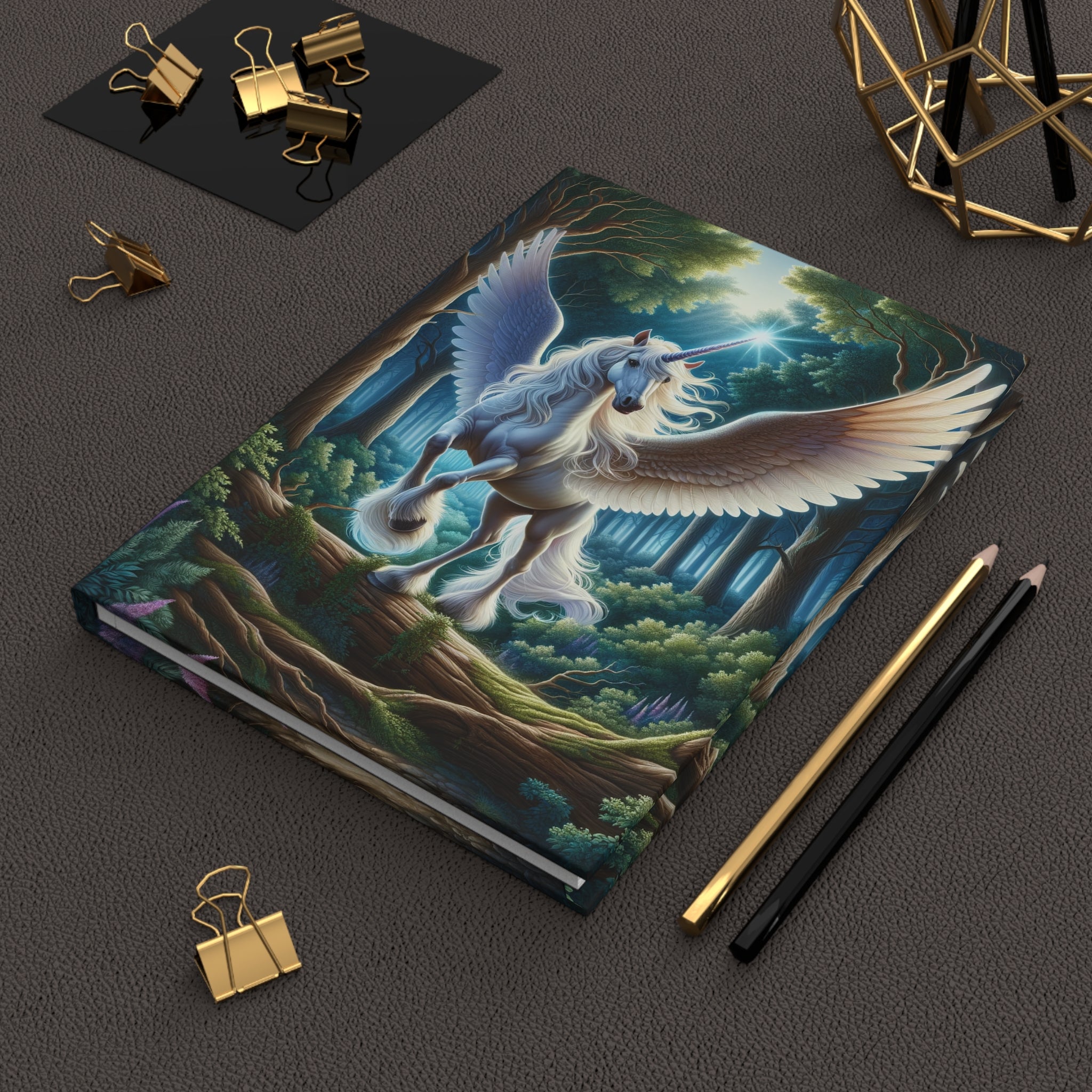 Unicorn 2 - Hardcover Notebook