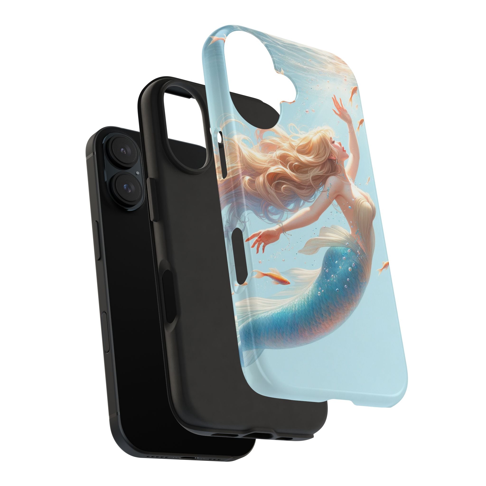 Blond mermaid - Tough Phone Case