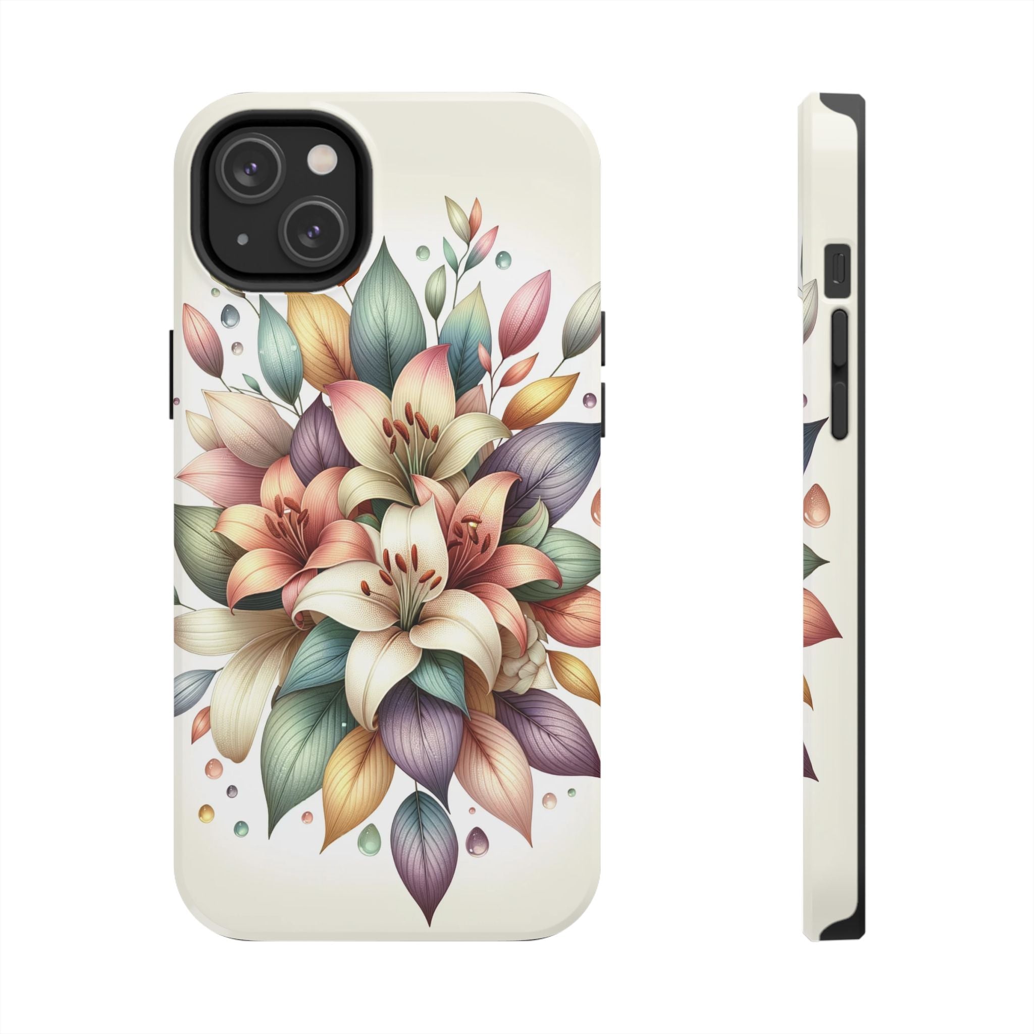 Phone Cases - Beautiful Lily Bouquet Design