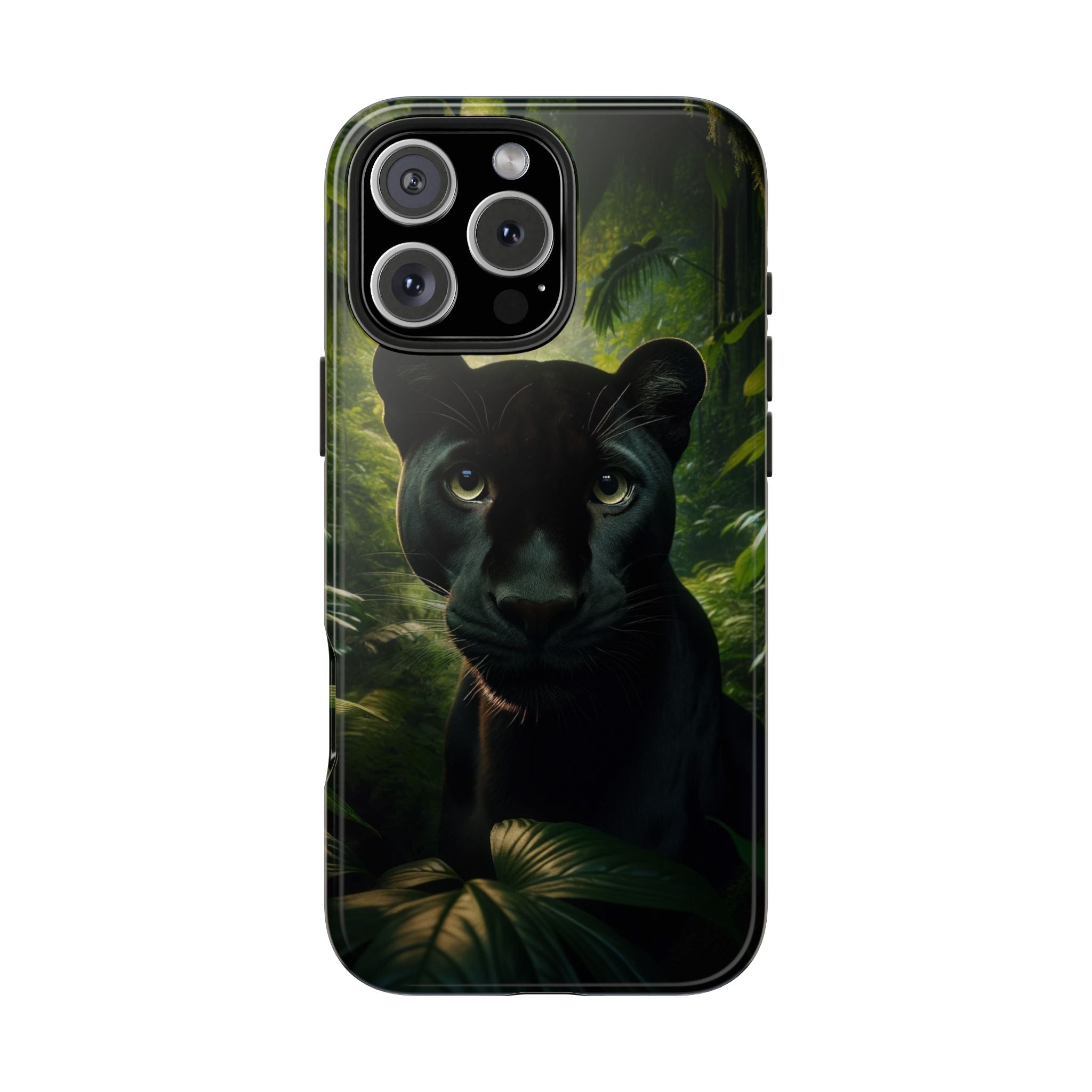 Curious black panther - Tough Phone Case