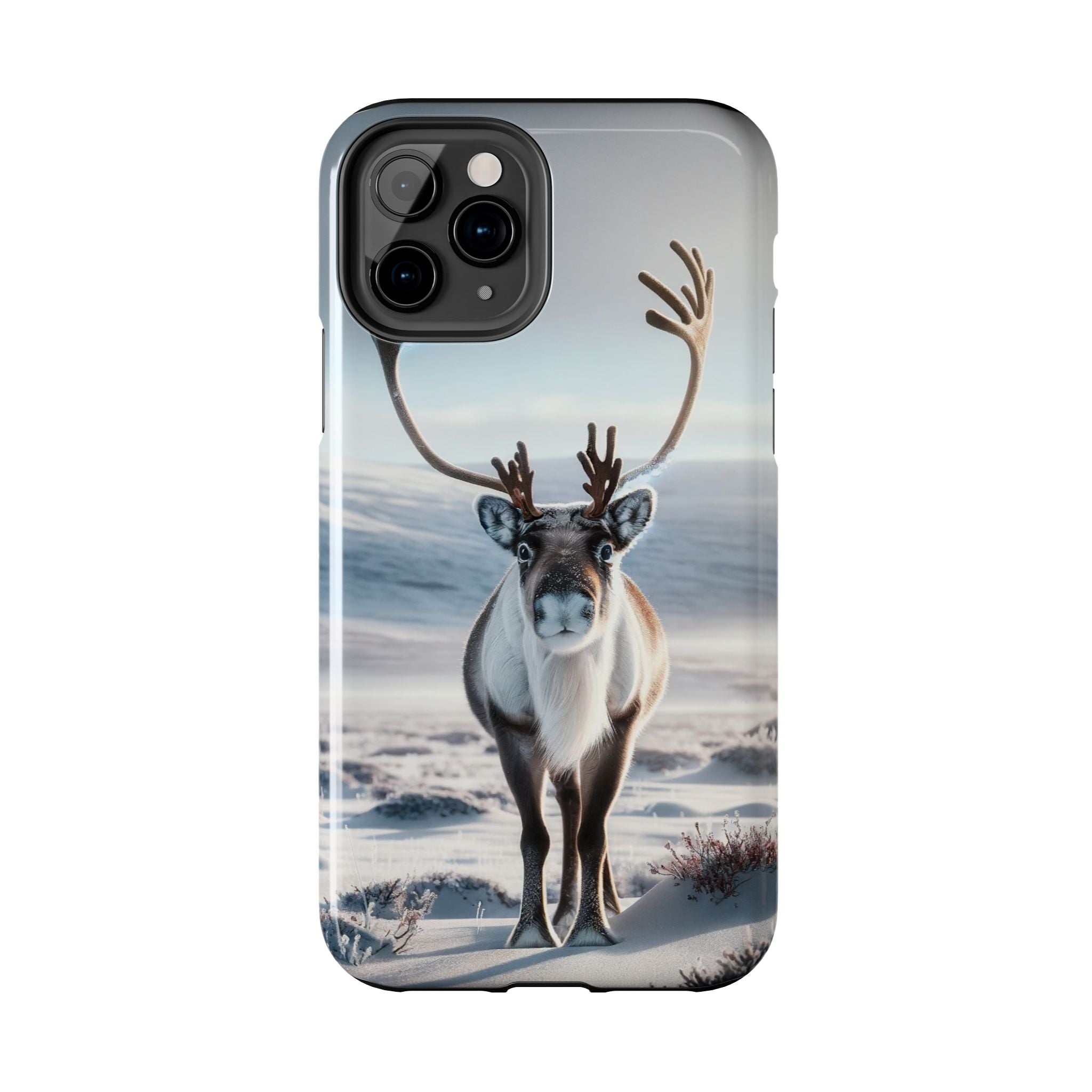 Phone Cases - Curious Reindeer Design