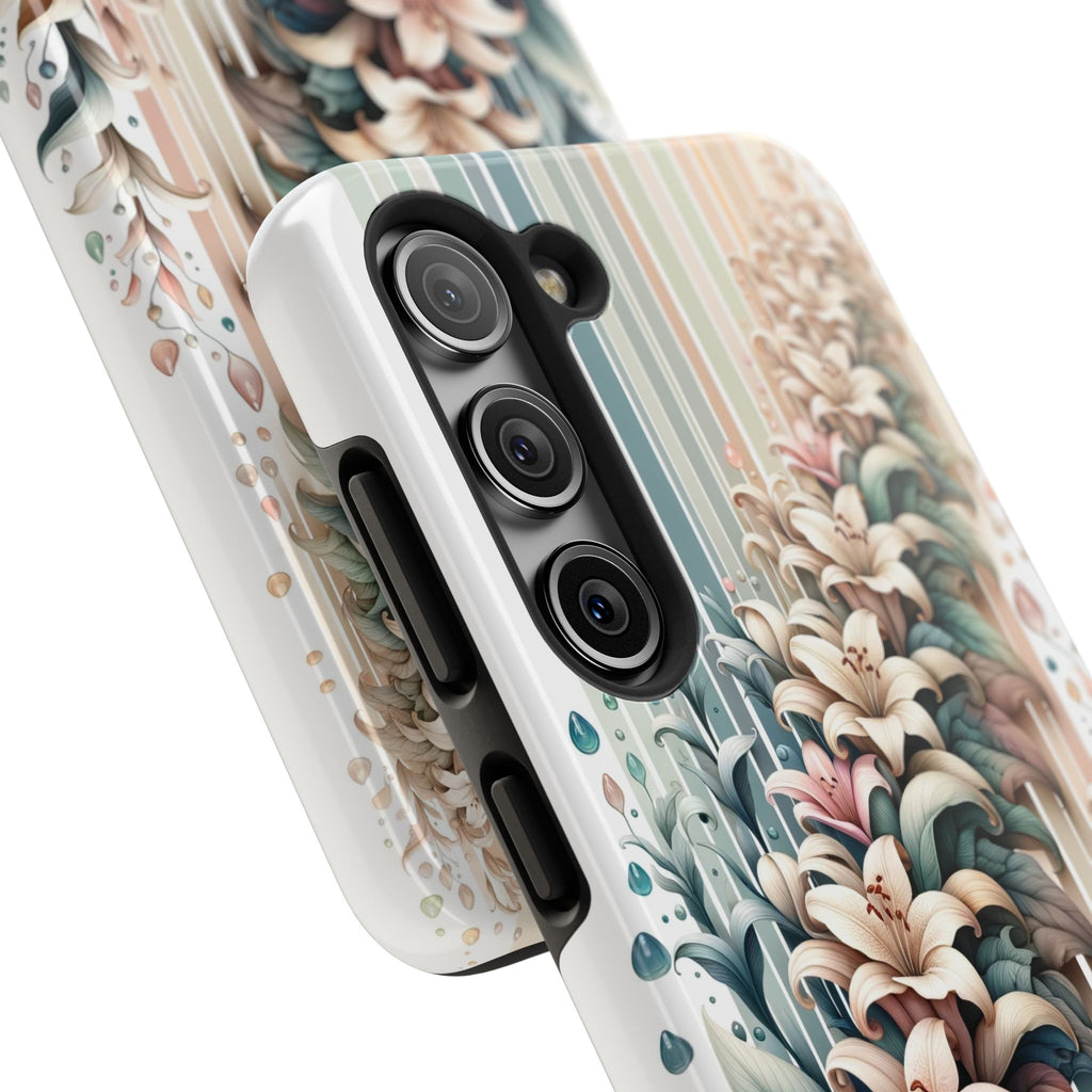Pastel lilies - Tough Phone Case