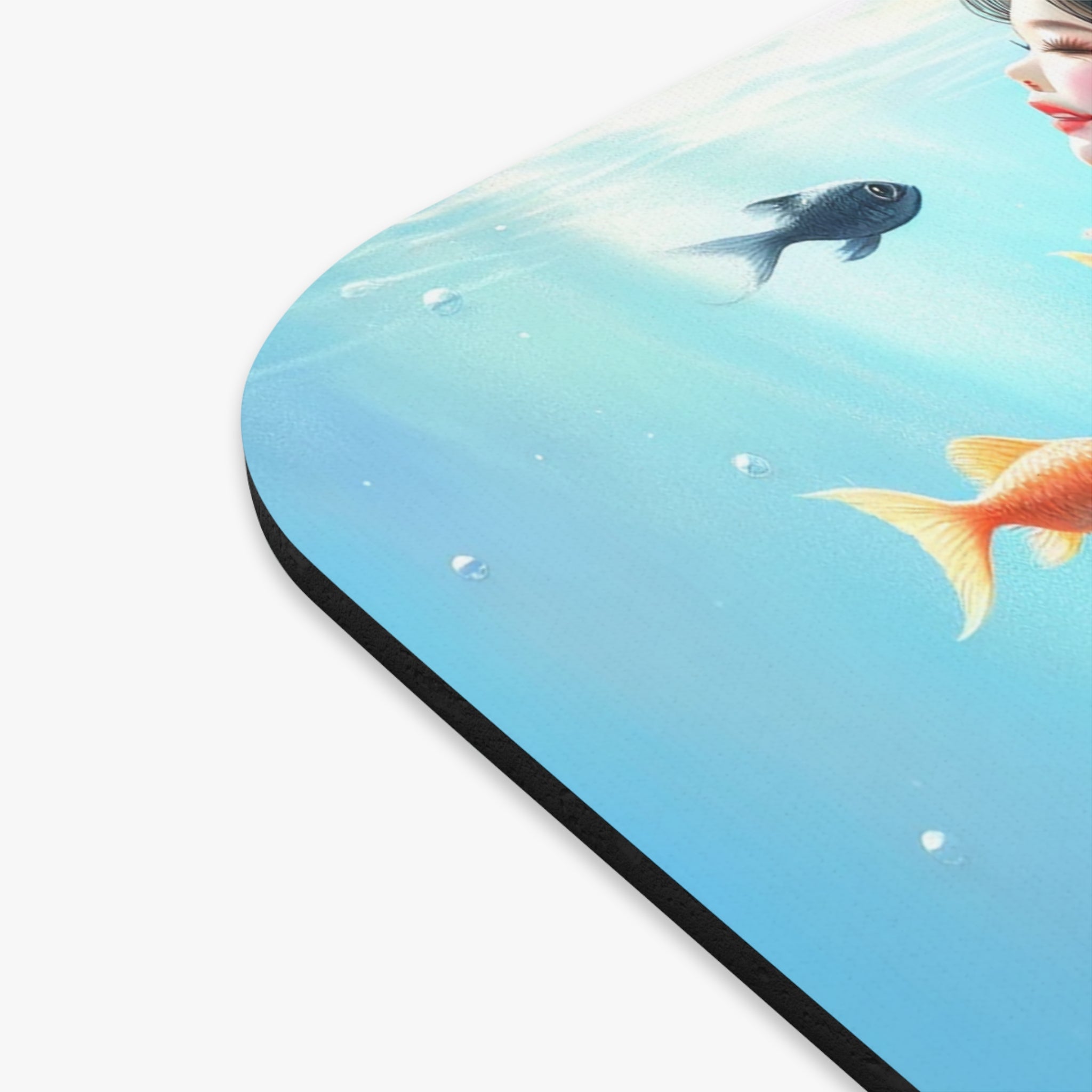 Mermaid with black hair - Mouse Pad (Rectangle)