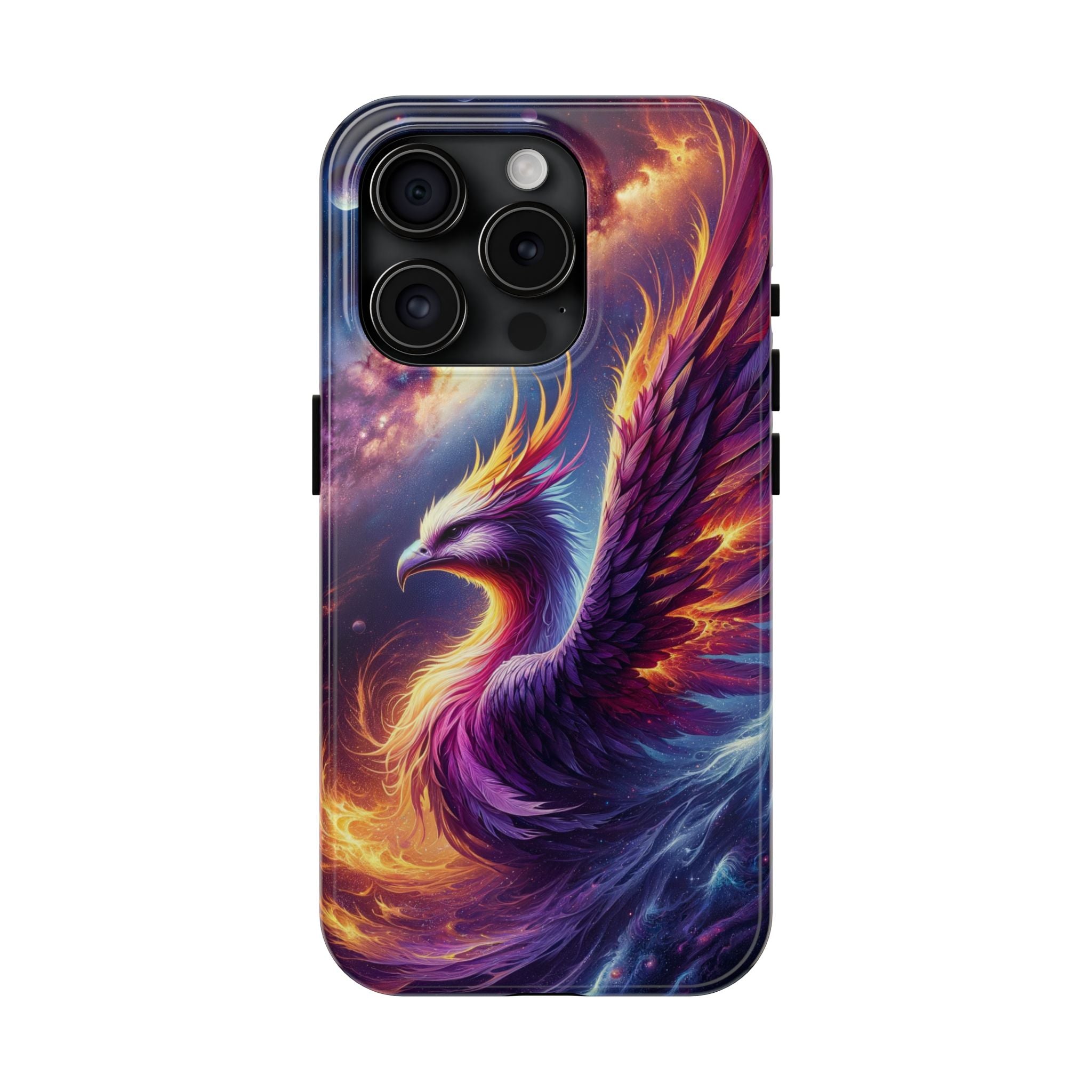Purple Phoenix Phone Case