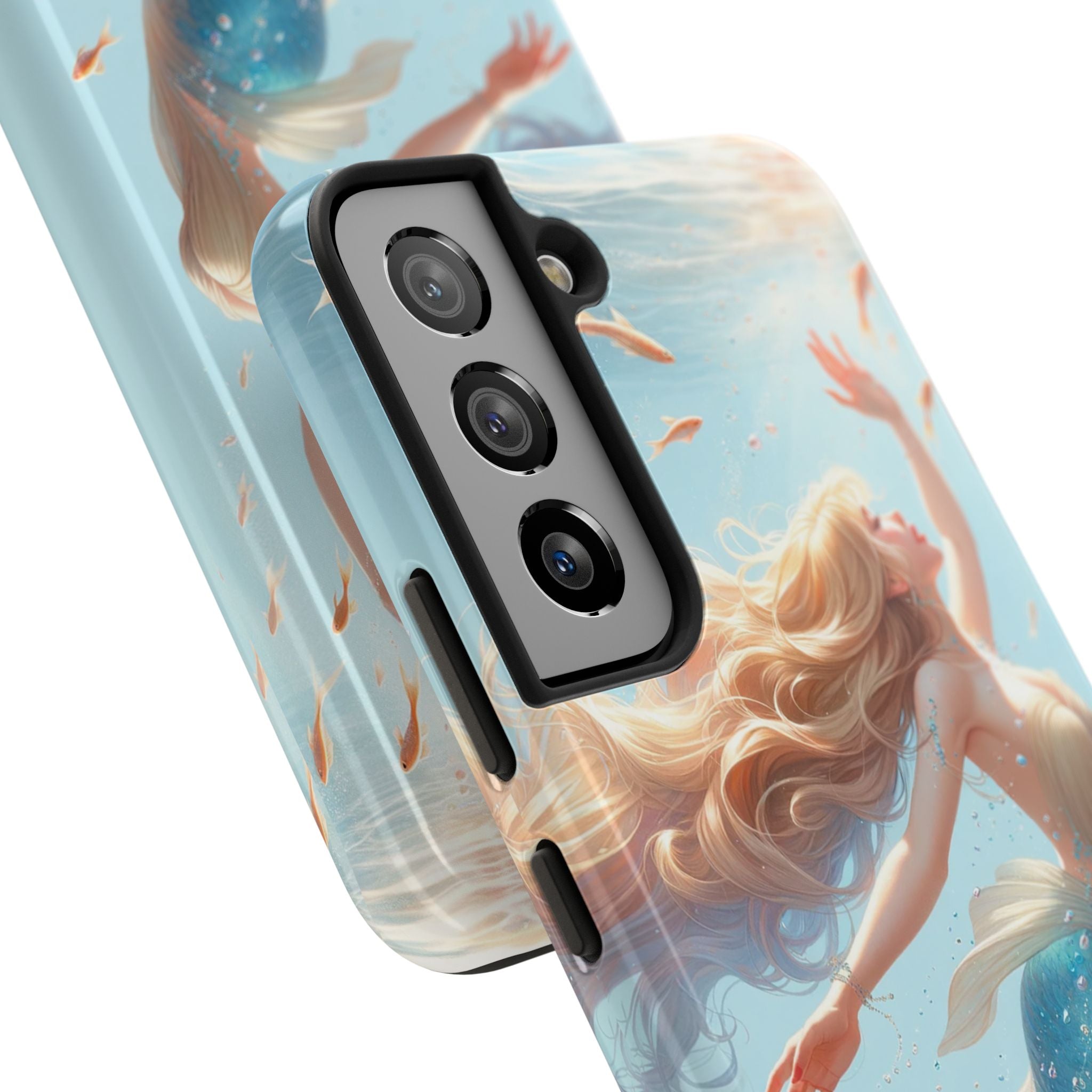 Blond mermaid - Tough Phone Case