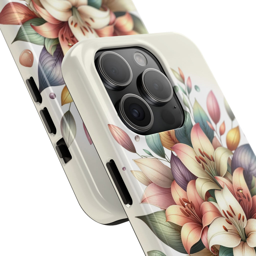 Phone Cases - Beautiful Lily Bouquet Design