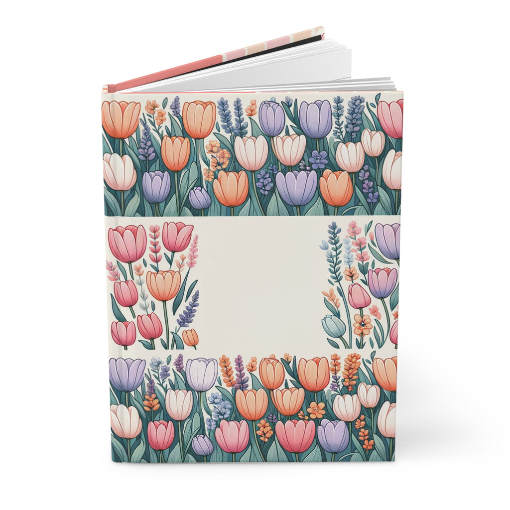 Tulips - Hardcover Notebook