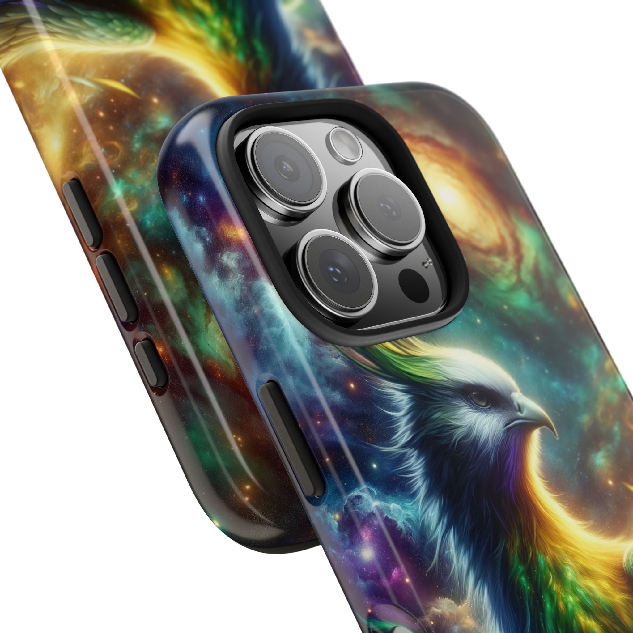 Phone Cases - Green Phoenix Design