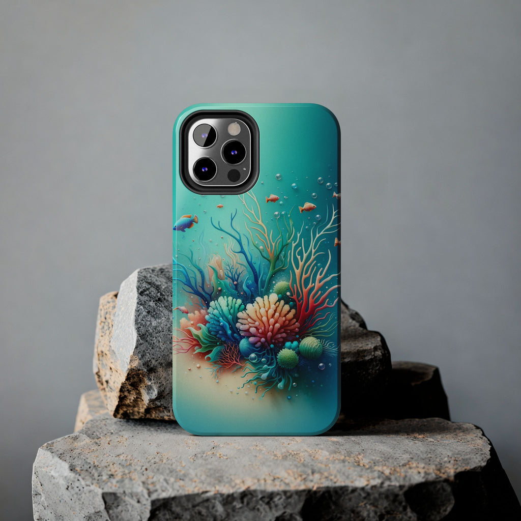 Phone Case Coral Reef Design