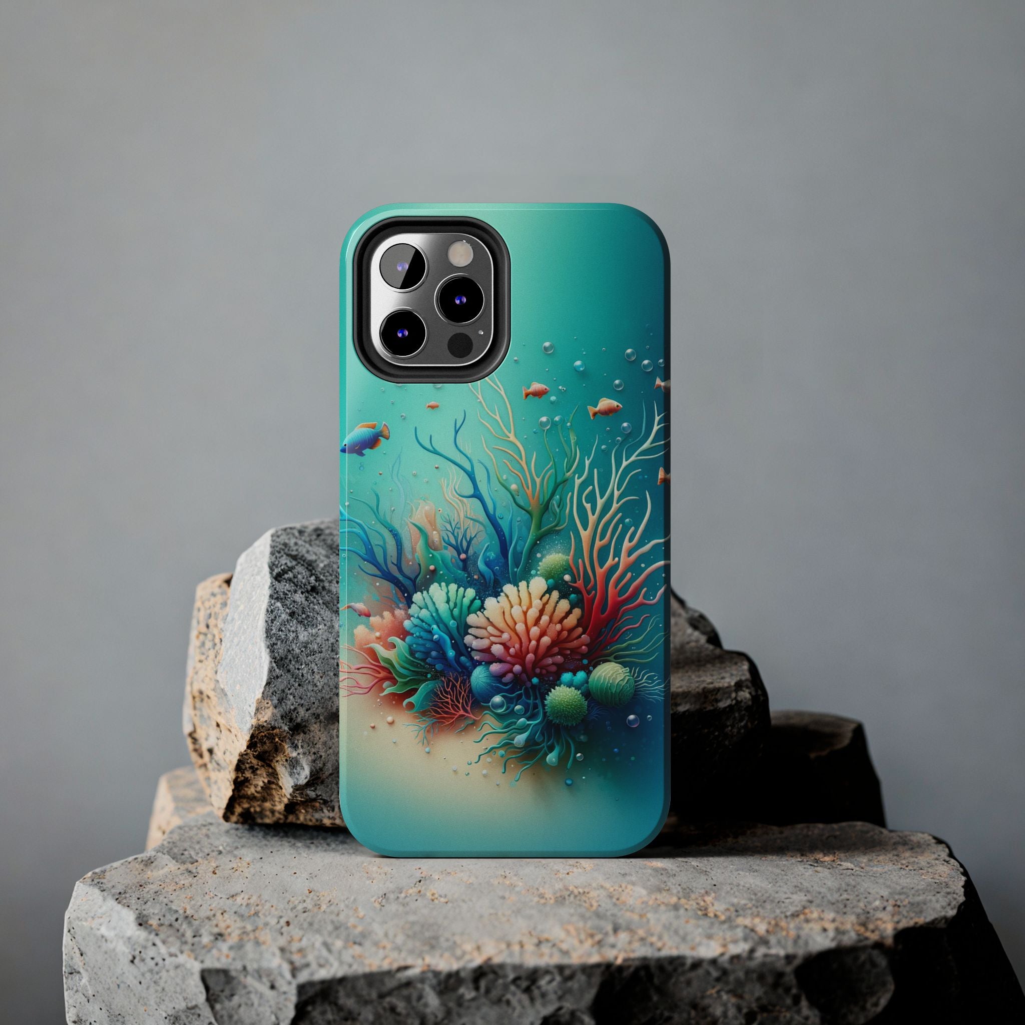 Phone Case Coral Reef Design