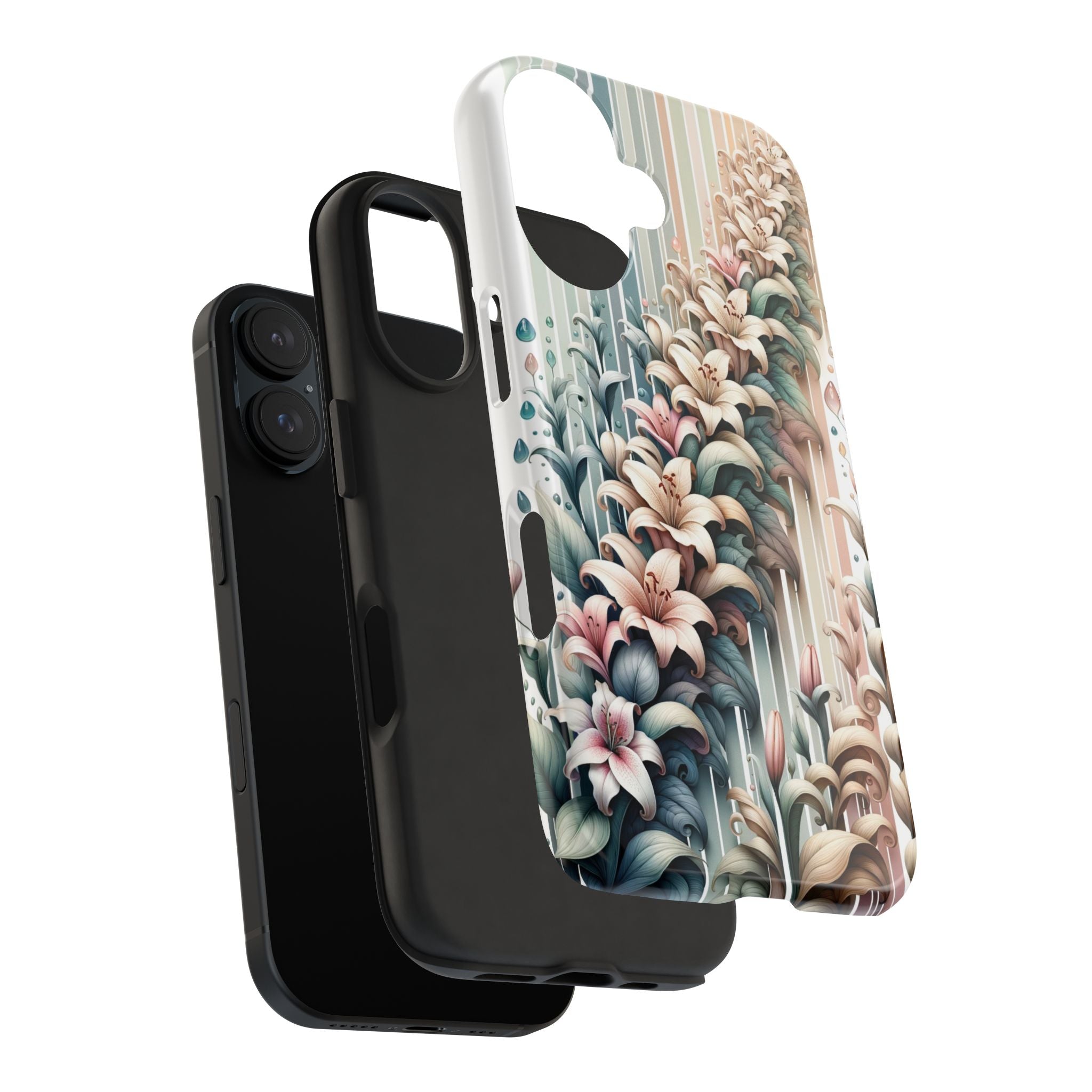 Pastel lilies - Tough Phone Case