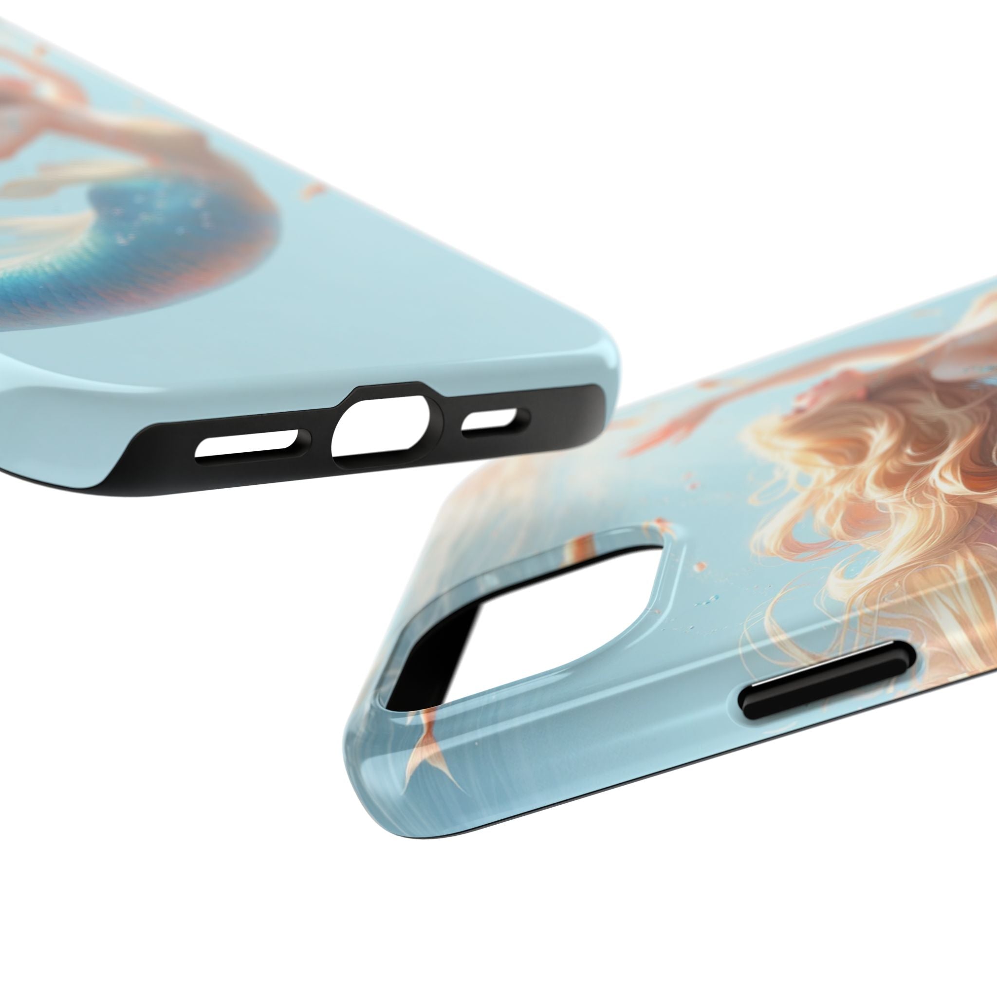 Blond mermaid - Tough Phone Case