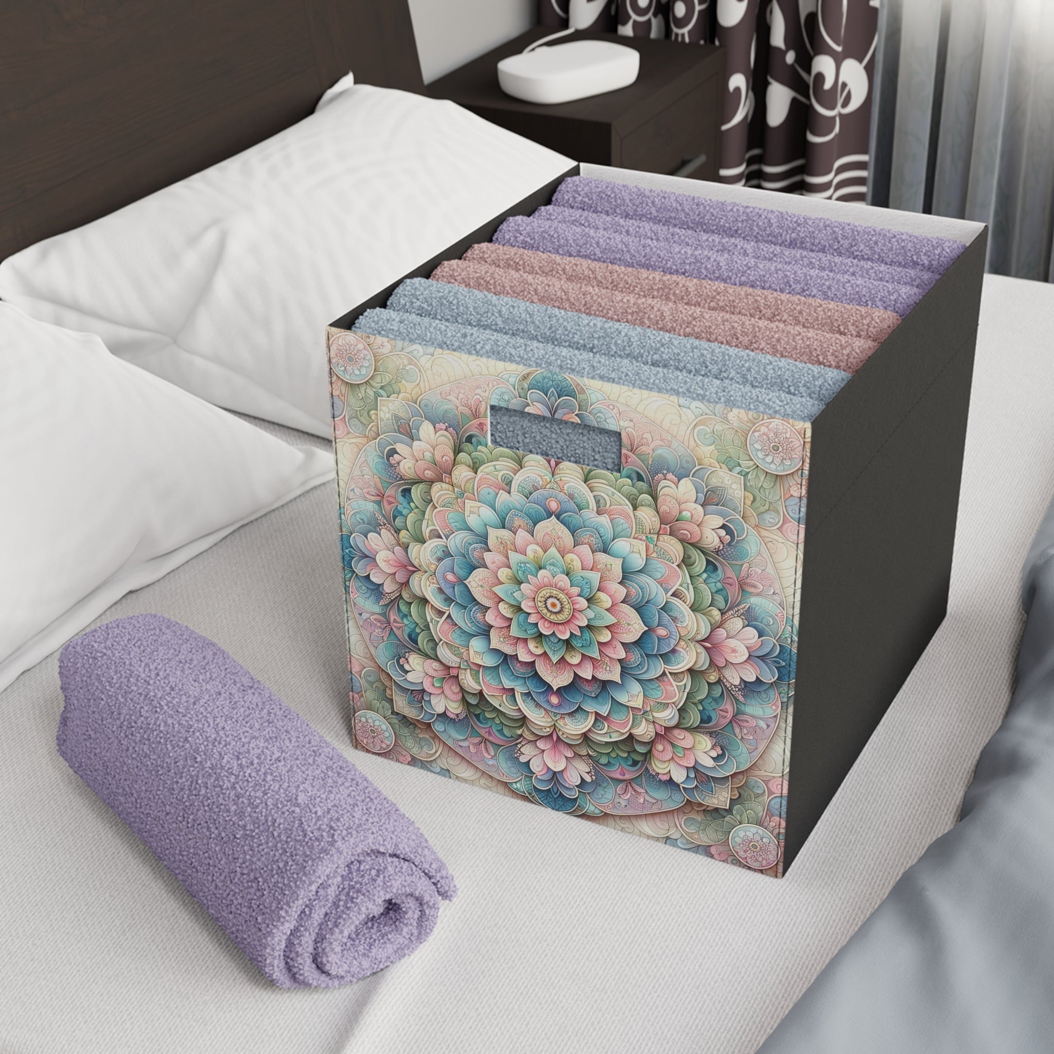 Pastel-coloured Mandala - Storage Box